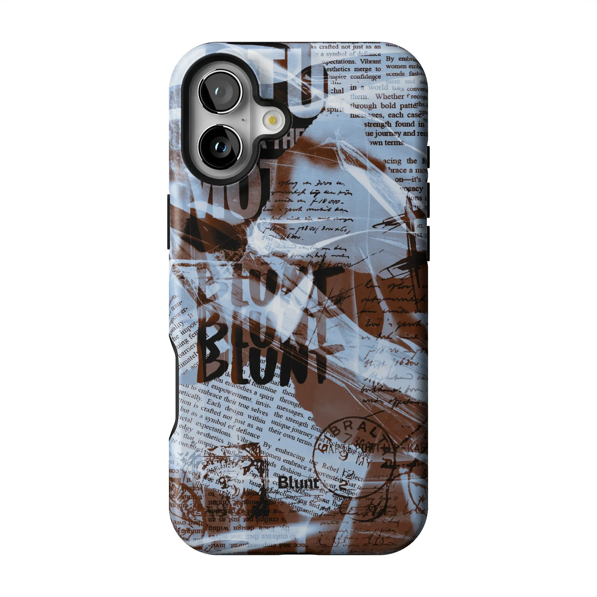 Blue Love Letter iPhone Case - Image 39