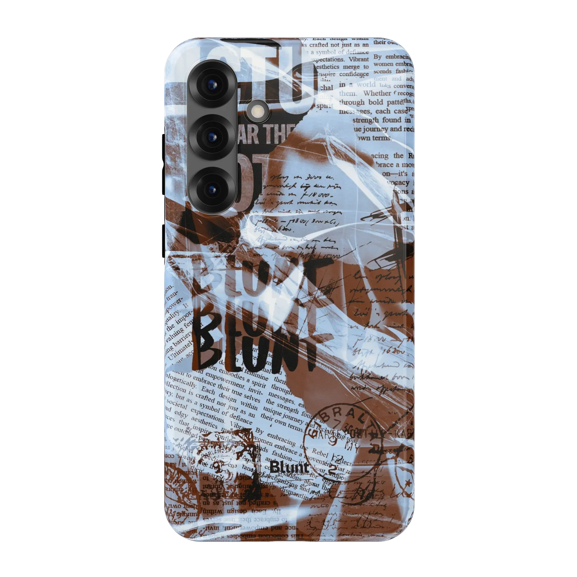 Blue Love Letter Samsung Case - Image 2