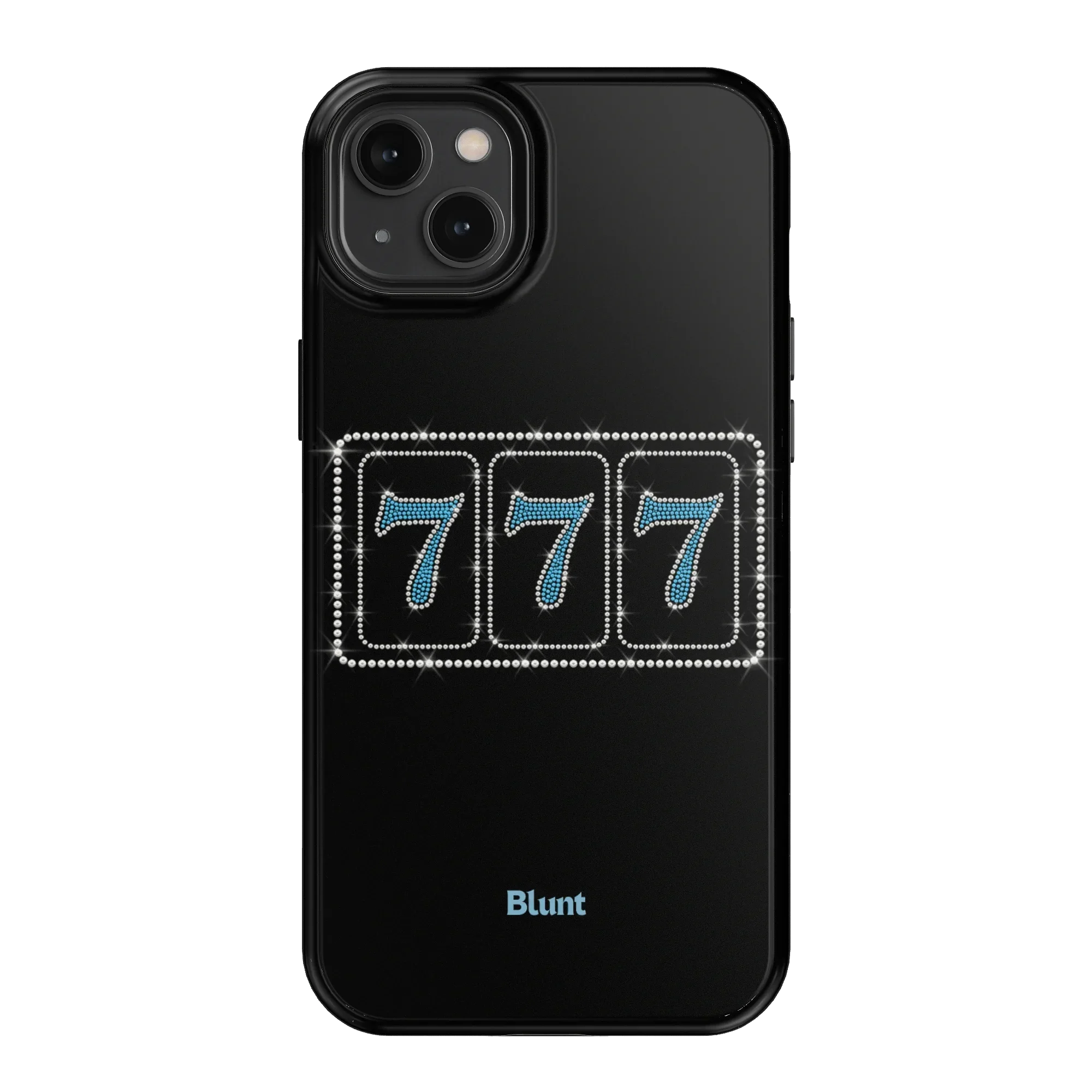 Blue Lucky 777 iPhone Case - Image 16