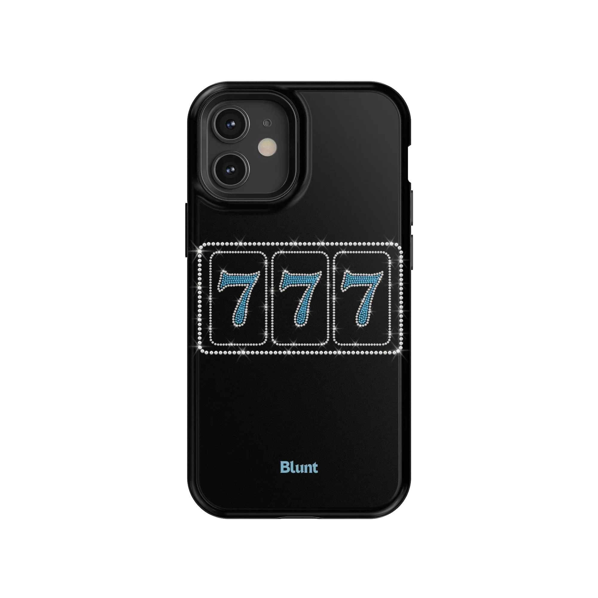 Blue Lucky 777 iPhone Case - Image 24