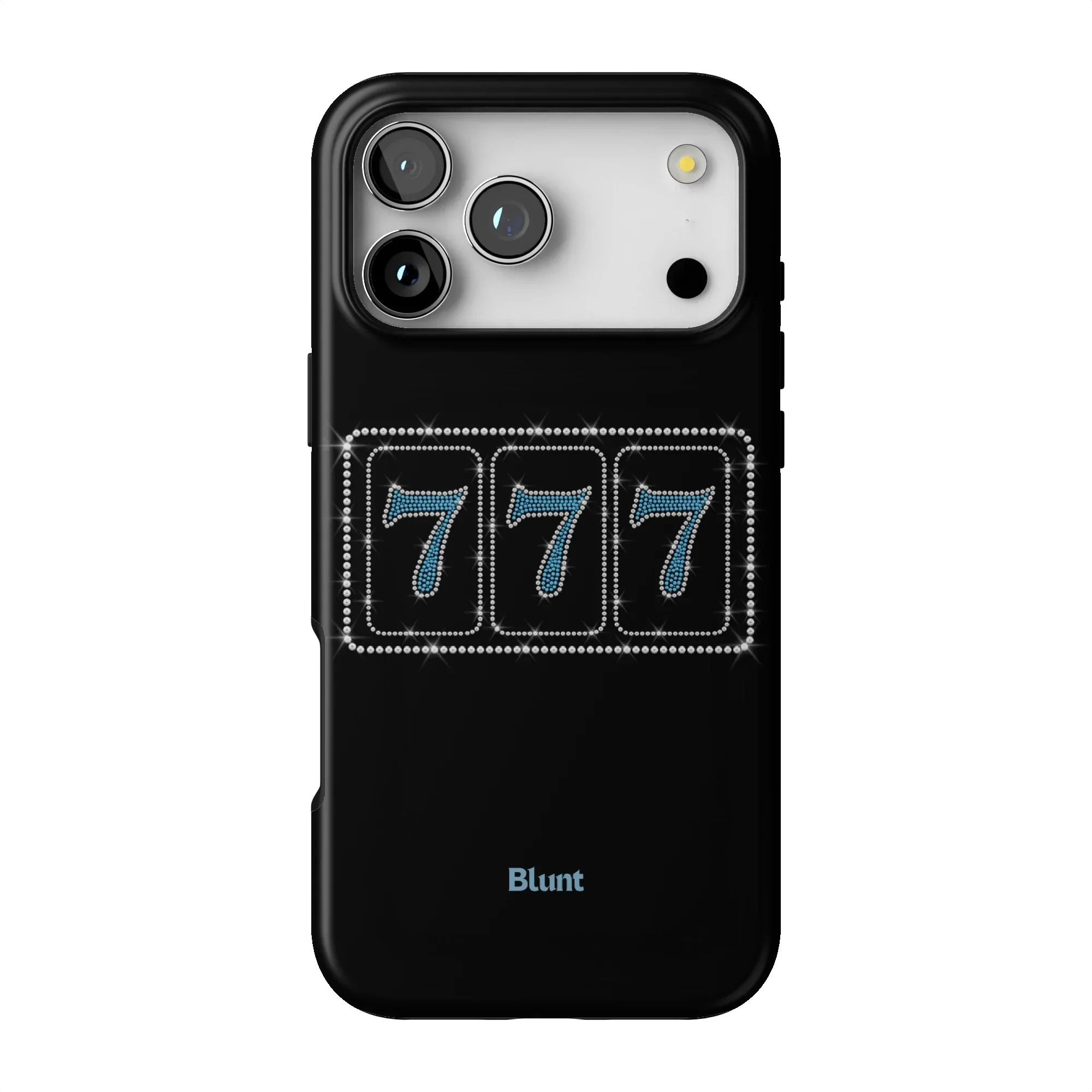 Blue Lucky 777 iPhone Case - Image 34