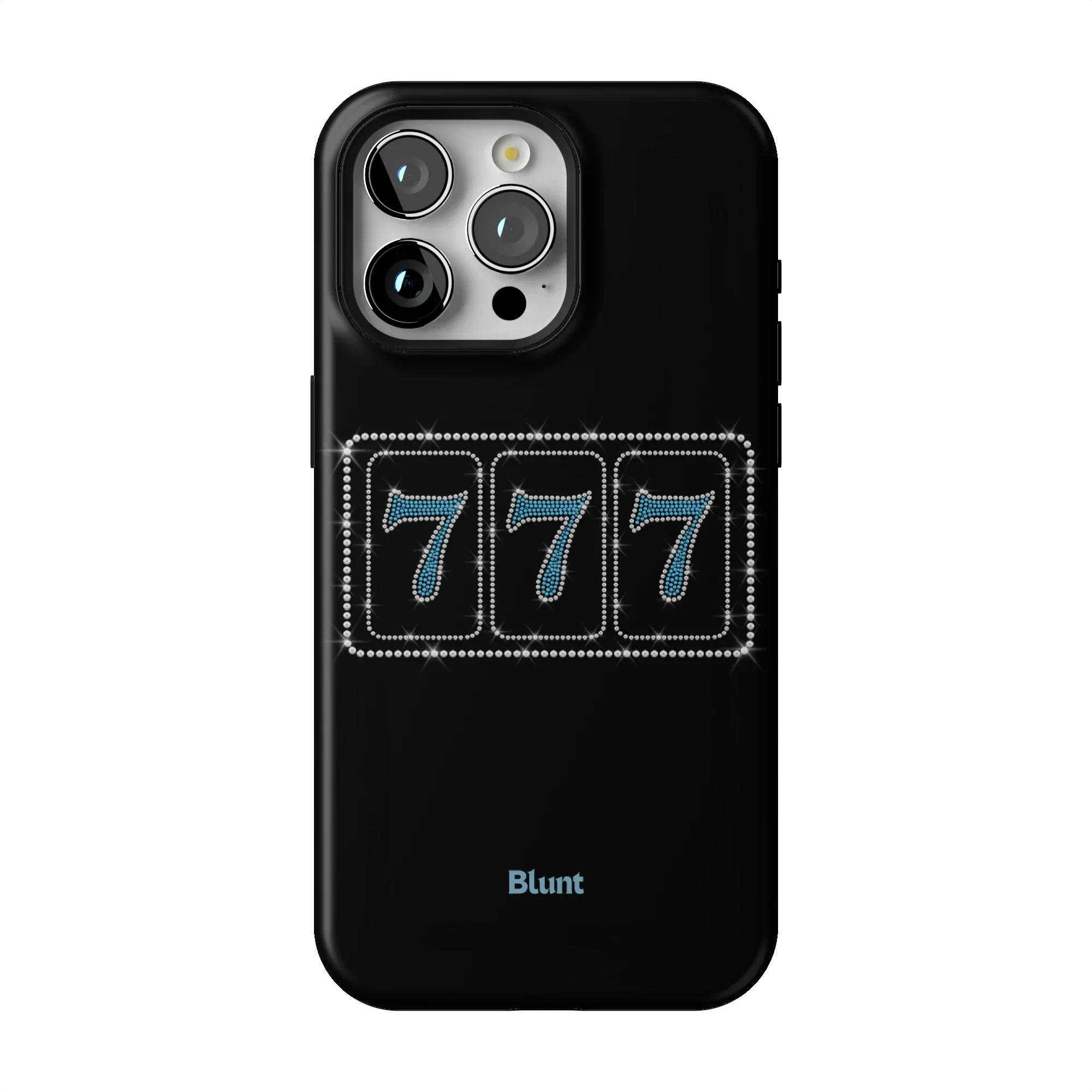 Blue Lucky 777 iPhone Case - Image 42
