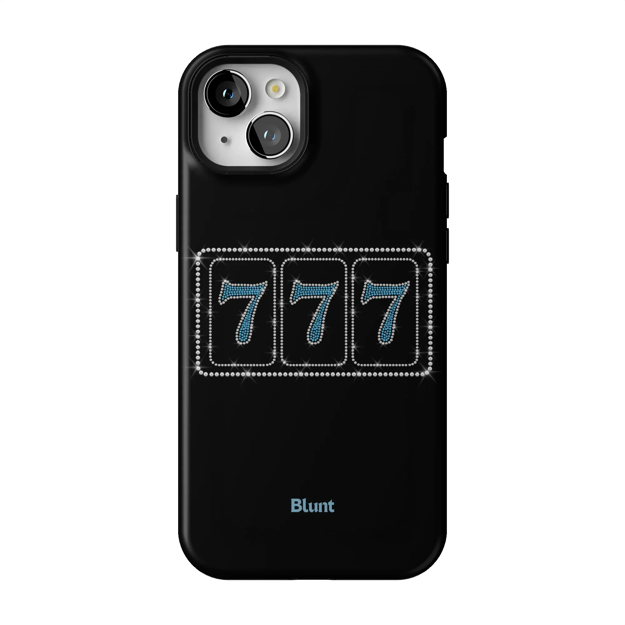Blue Lucky 777 iPhone Case - Image 43