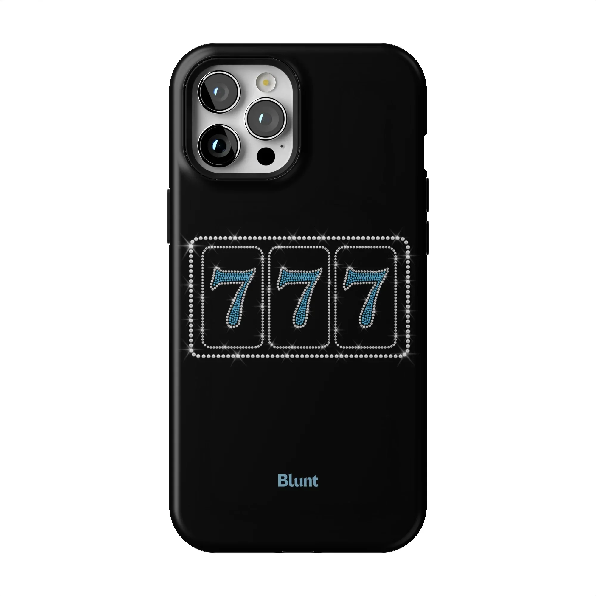 Blue Lucky 777 iPhone Case - Image 54