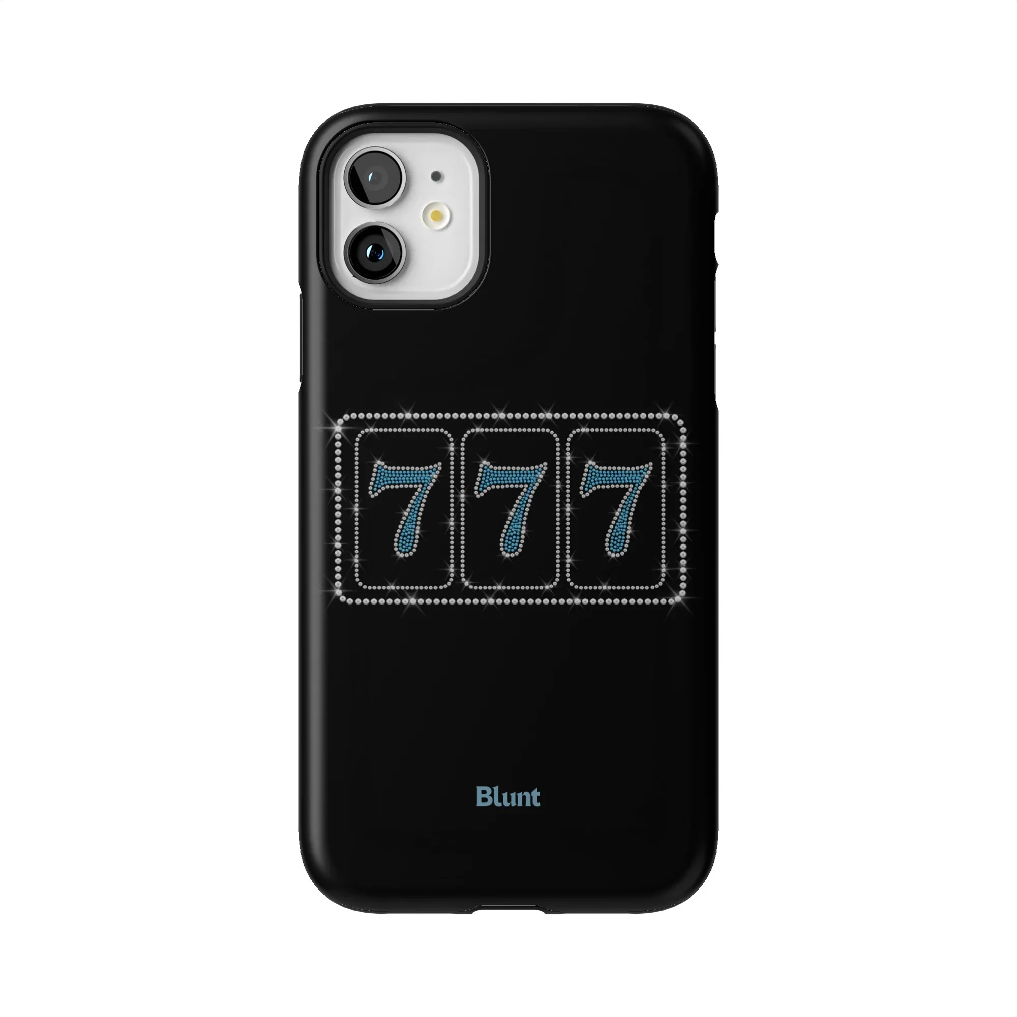 Blue Lucky 777 iPhone Case - Image 56