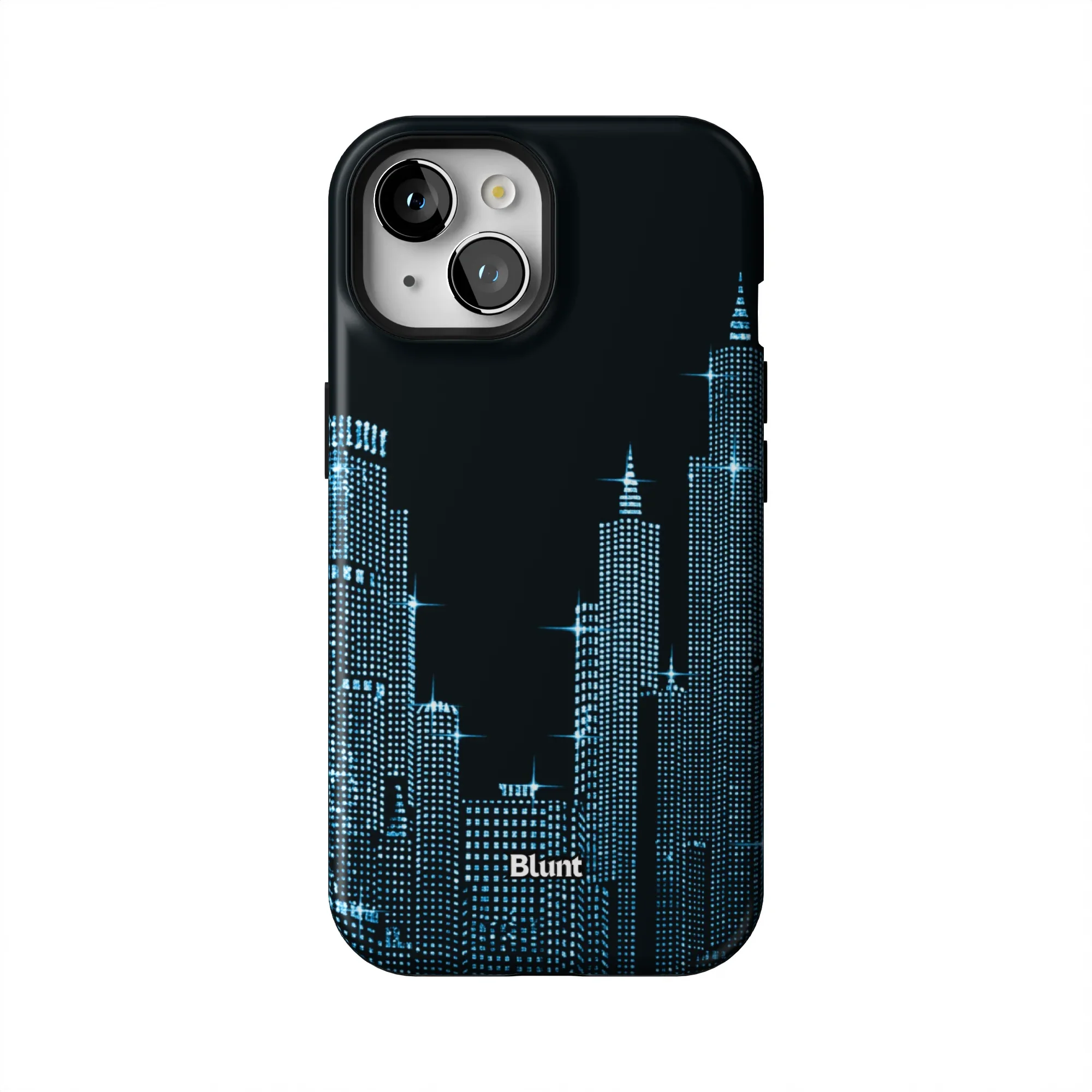 Blue NYC Skyeline iPhone Case - Image 21
