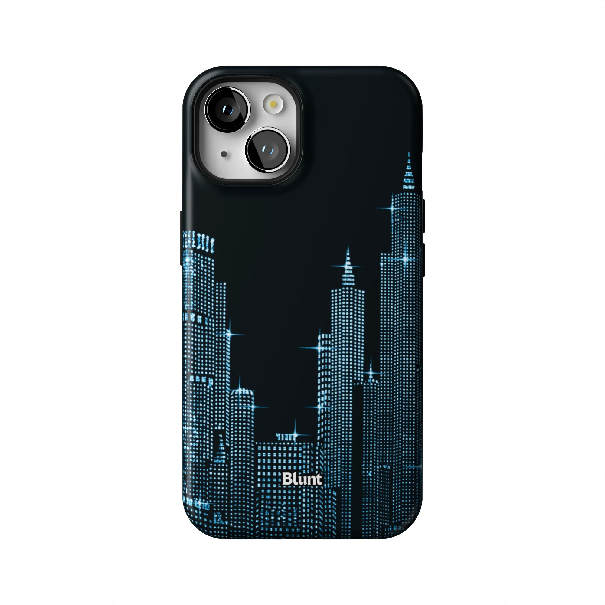 Blue NYC Skyeline iPhone Case - Image 30