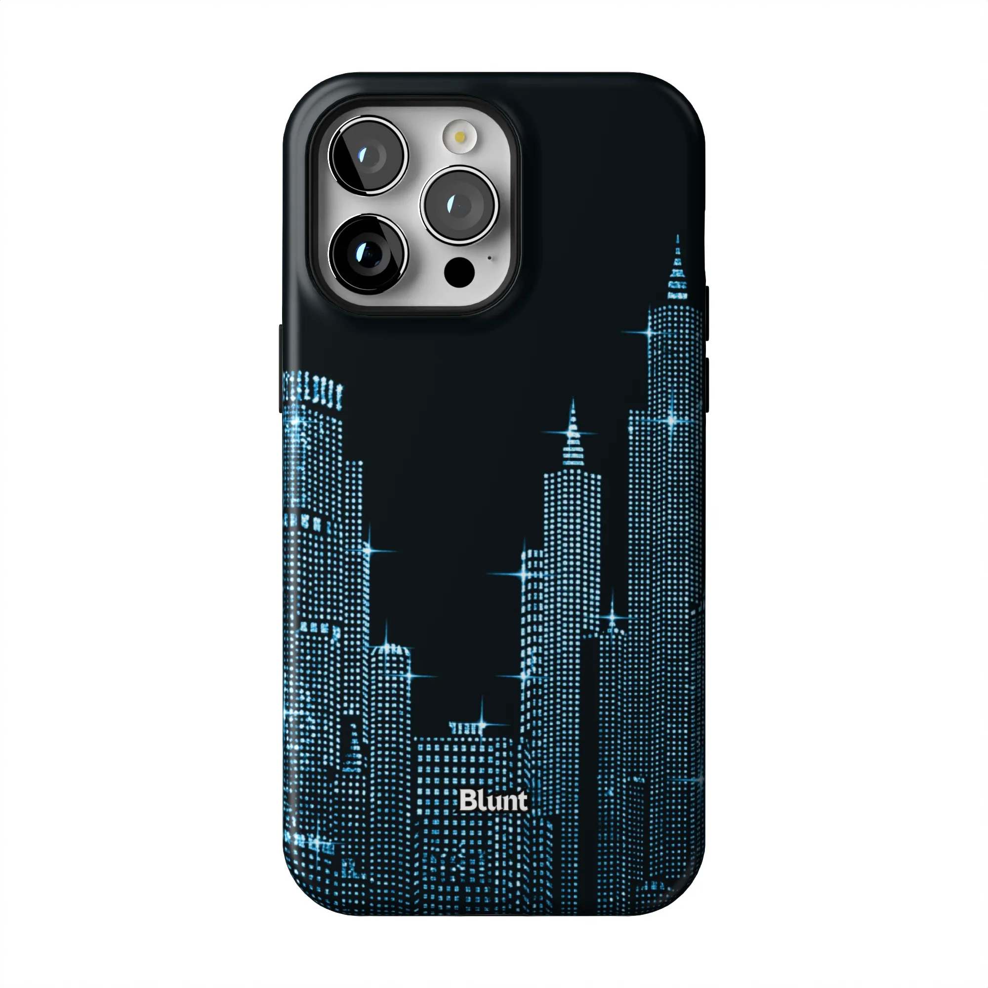 Blue NYC Skyeline iPhone Case - Image 33