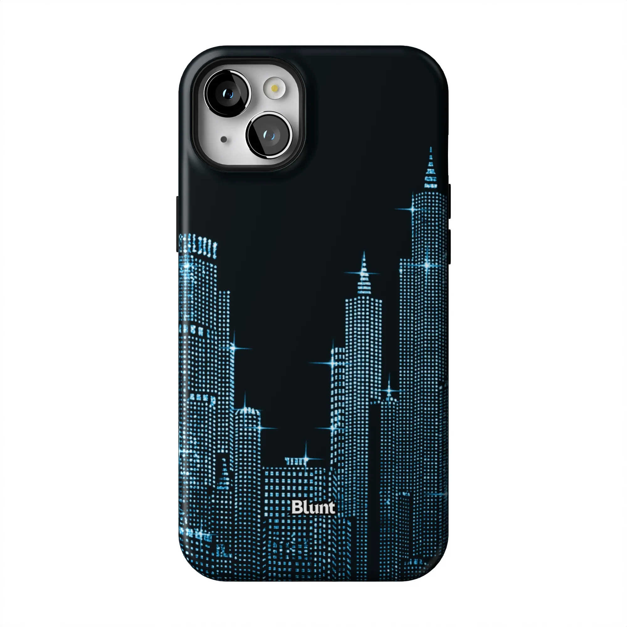 Blue NYC Skyeline iPhone Case - Image 35