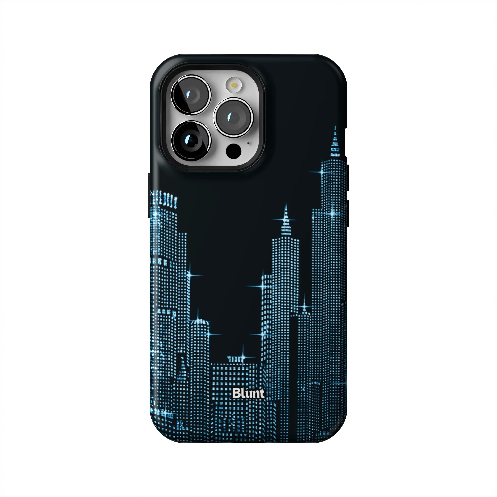 Blue NYC Skyeline iPhone Case - Image 40