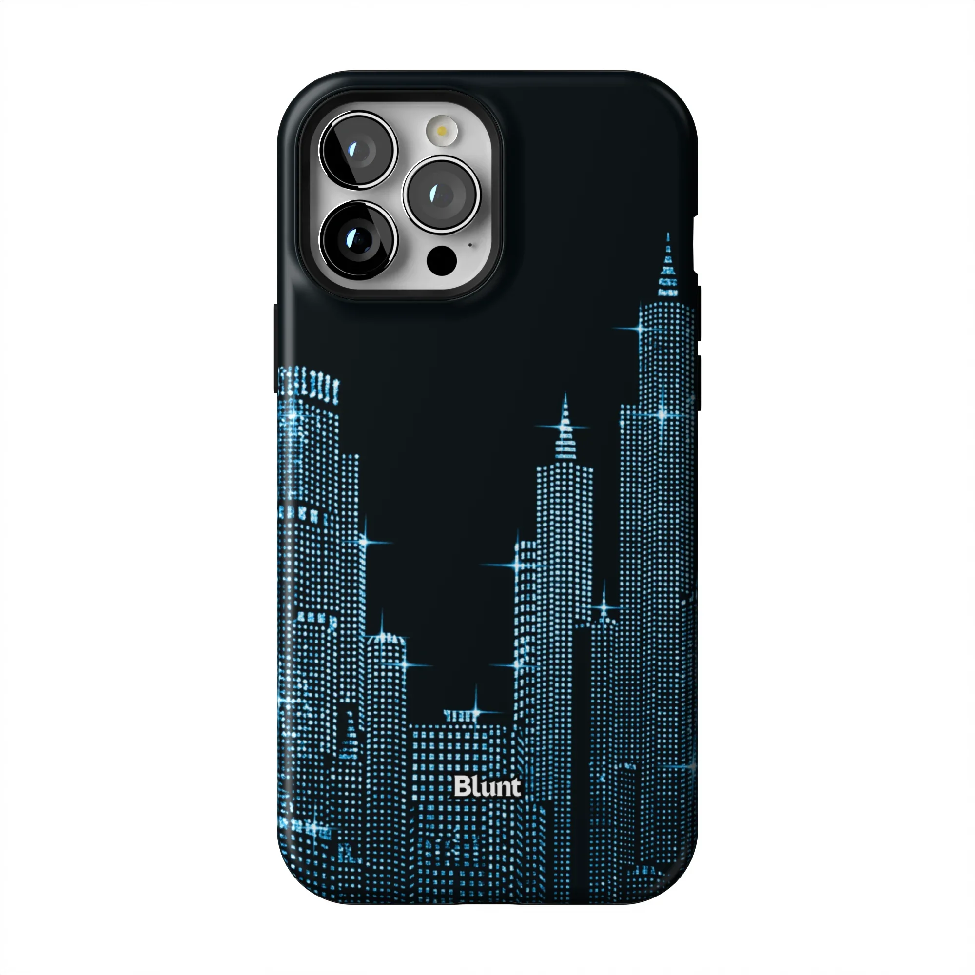 Blue NYC Skyeline iPhone Case - Image 41