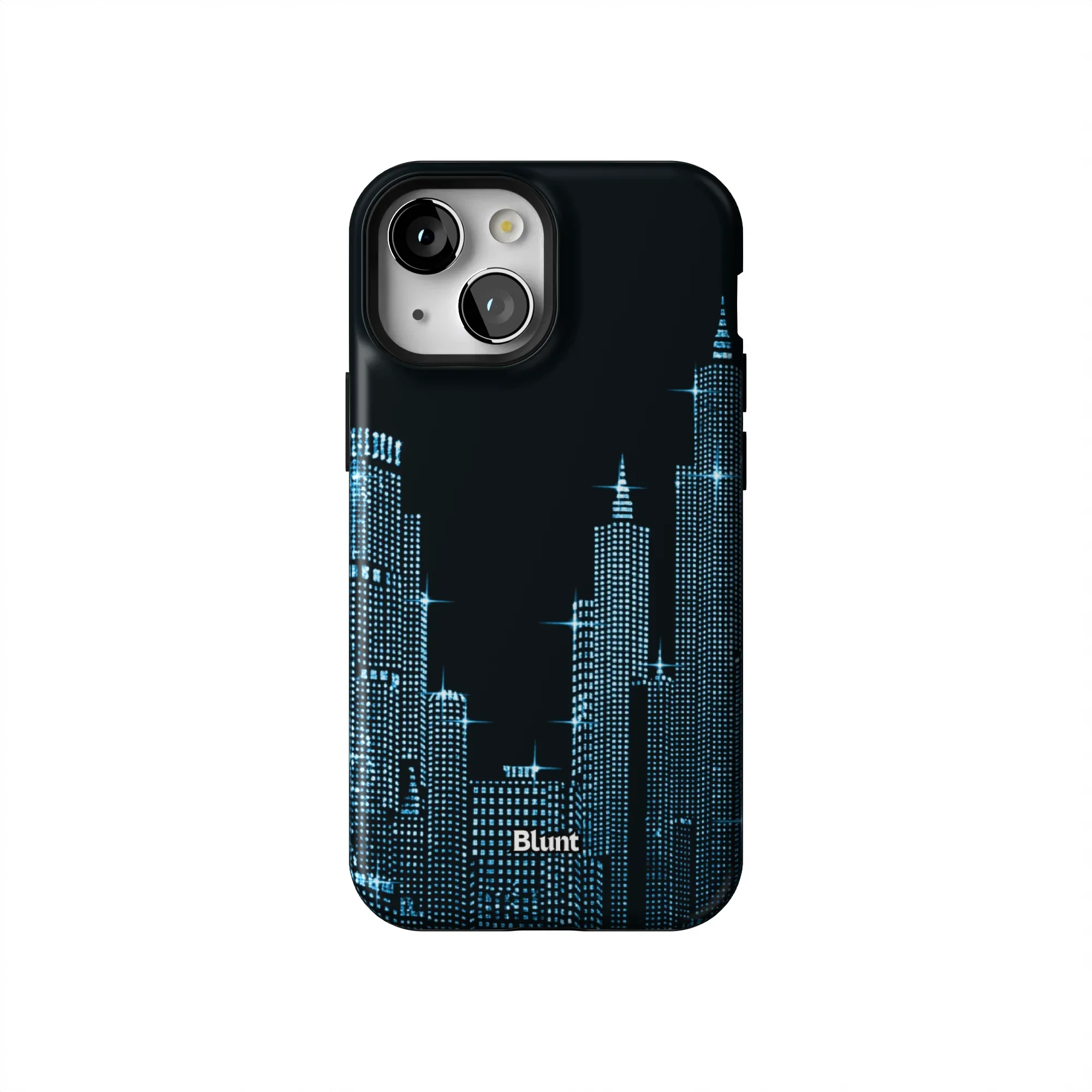 Blue NYC Skyeline iPhone Case - Image 44