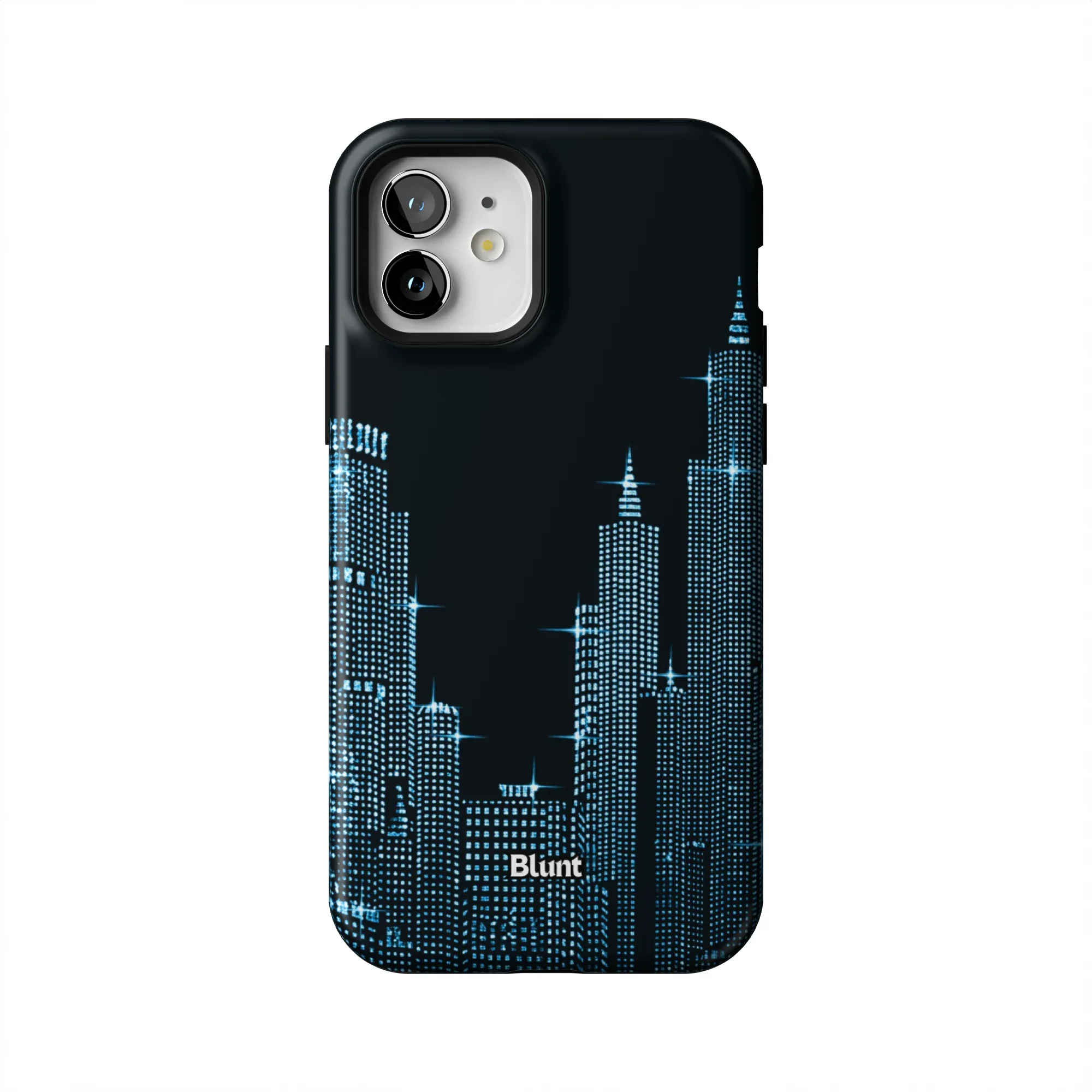 Blue NYC Skyeline iPhone Case - Image 46