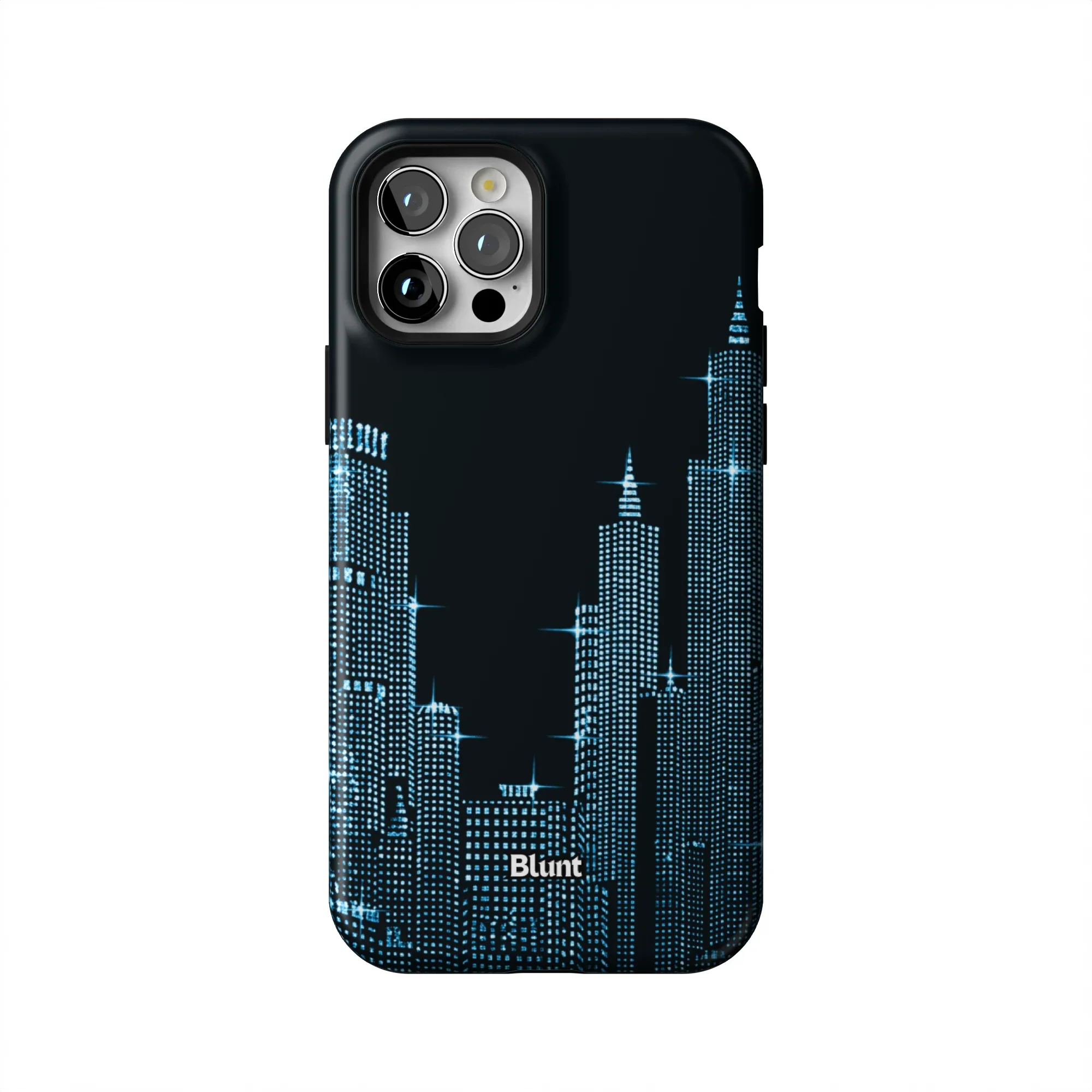 Blue NYC Skyeline iPhone Case - Image 48