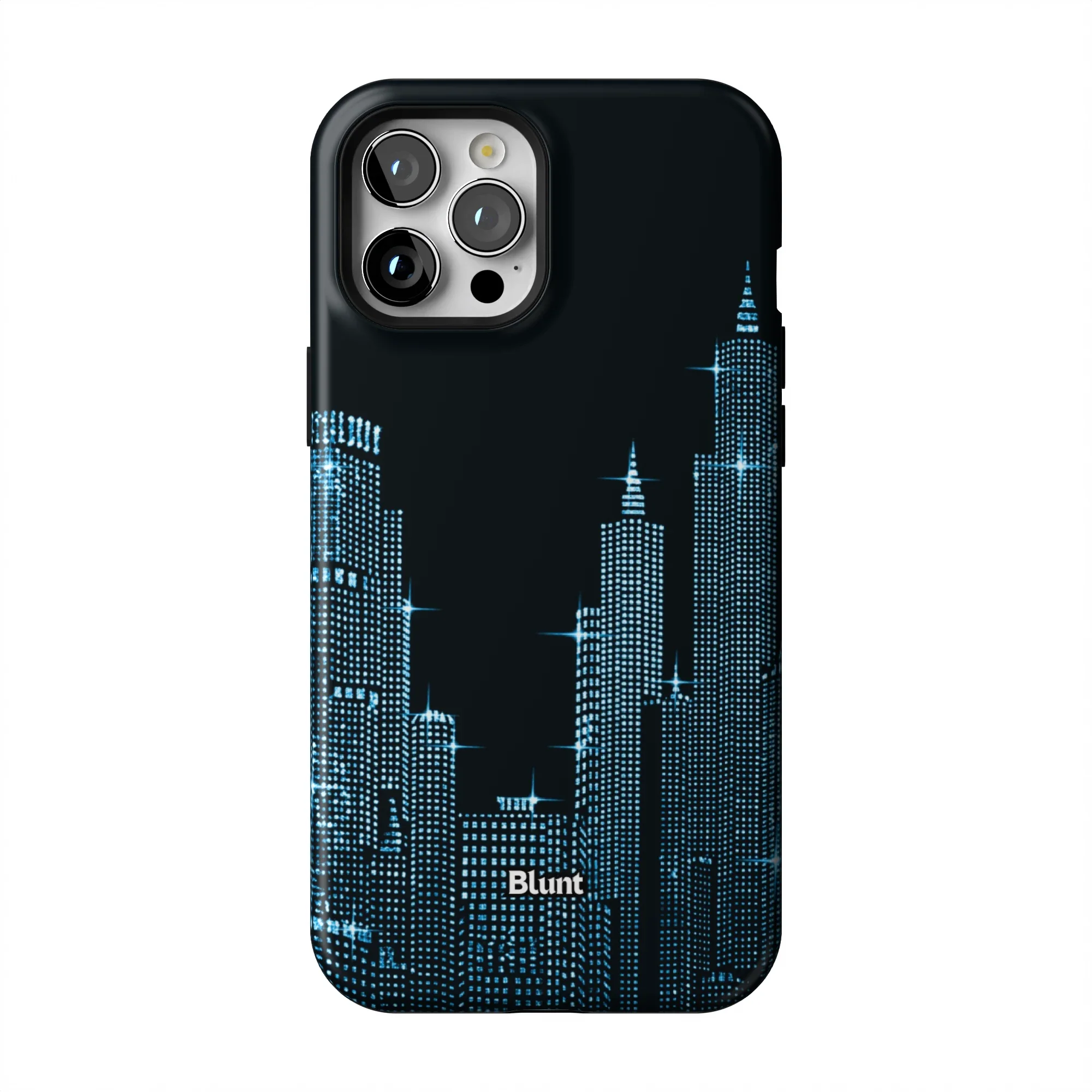 Blue NYC Skyeline iPhone Case - Image 49