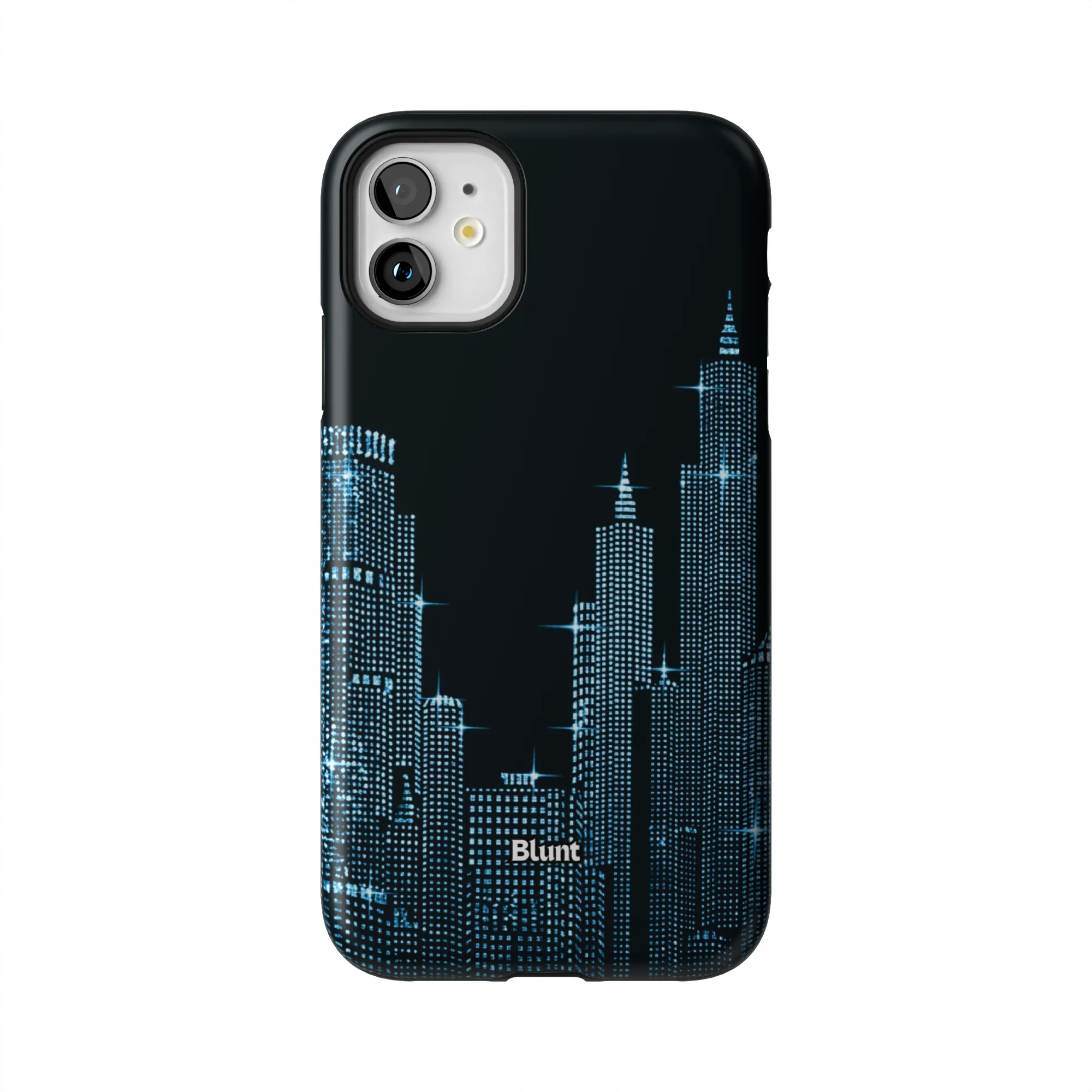 Blue NYC Skyeline iPhone Case - Image 53