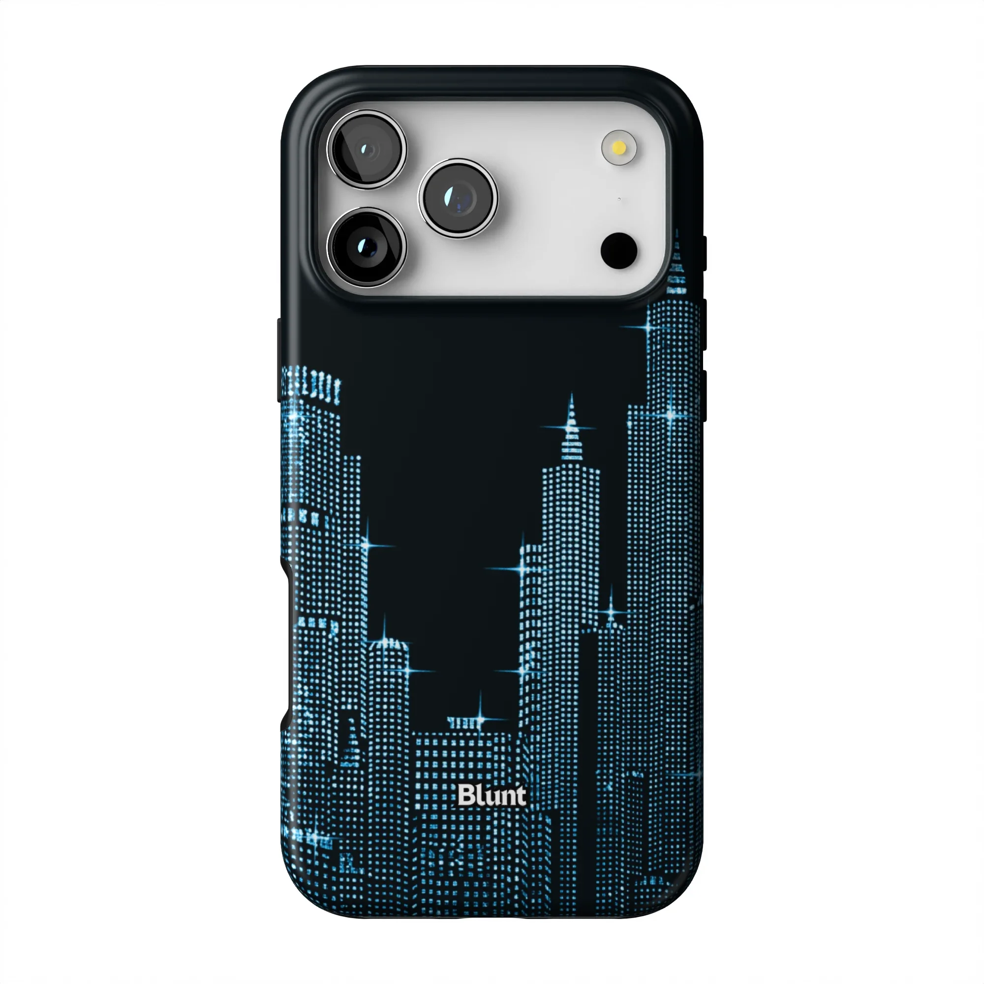 Blue NYC Skyeline iPhone Case - Image 6