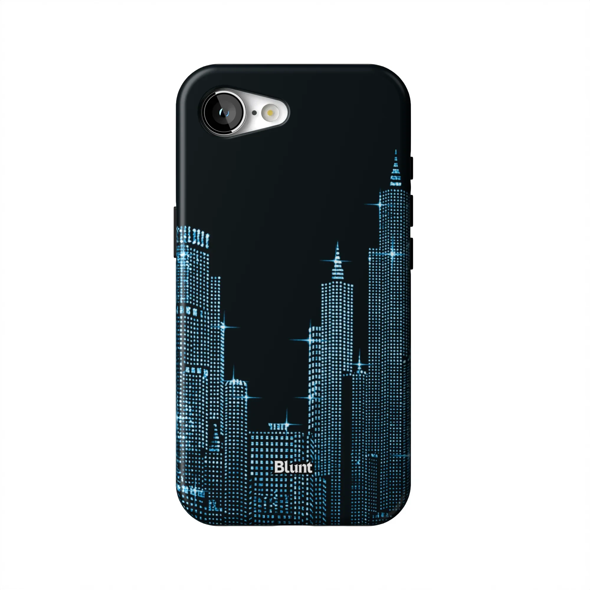 Blue NYC Skyeline iPhone Case - Image 9