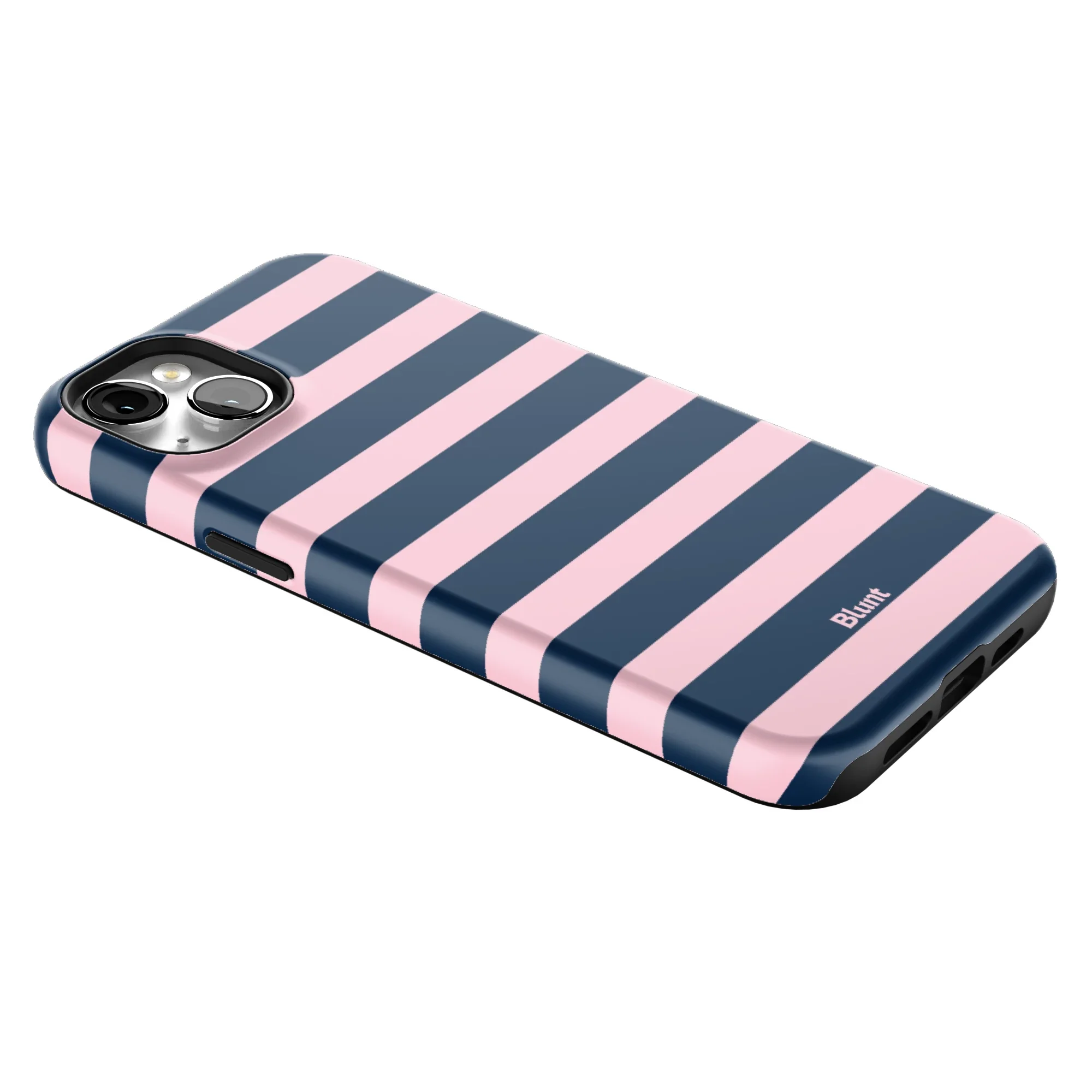 Blueberry Blush Stripe iPhone Case - Image 104