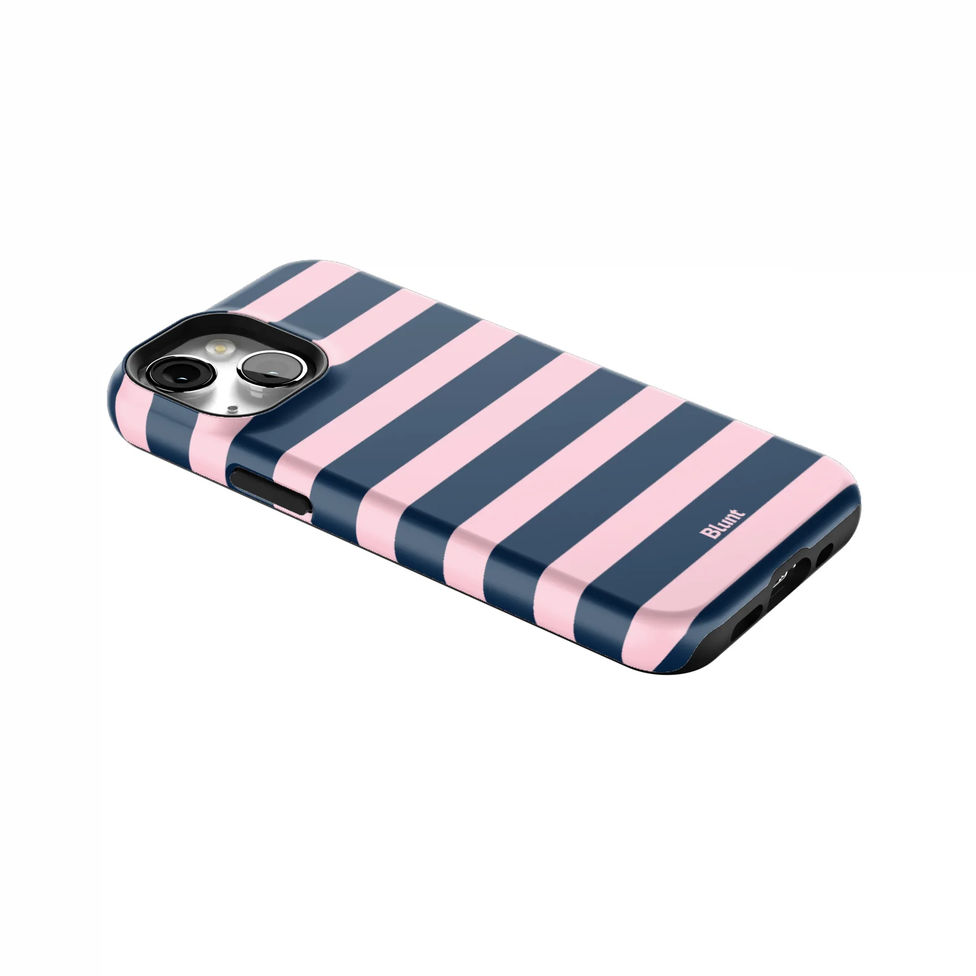 Blueberry Blush Stripe iPhone Case - Image 128