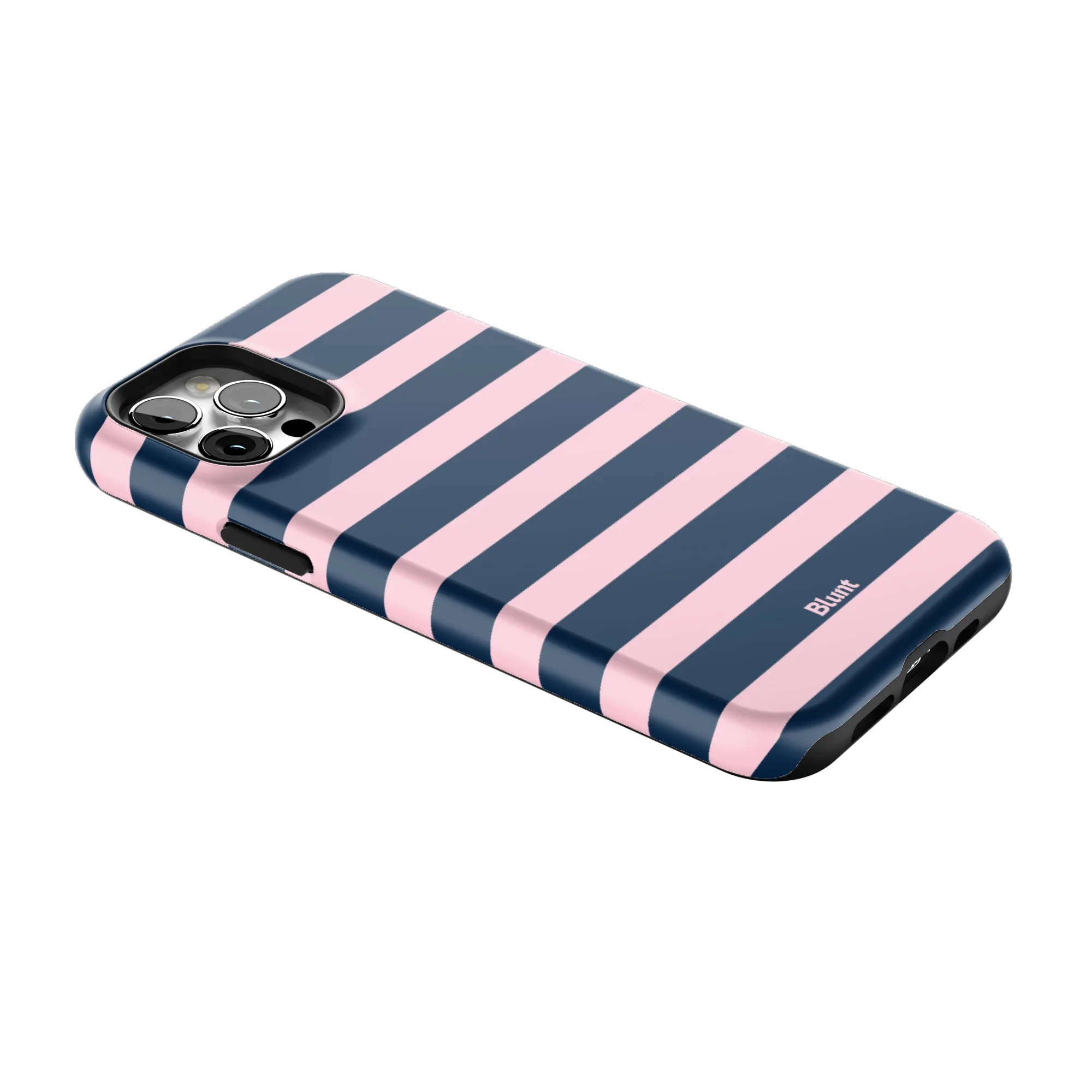 Blueberry Blush Stripe iPhone Case - Image 140