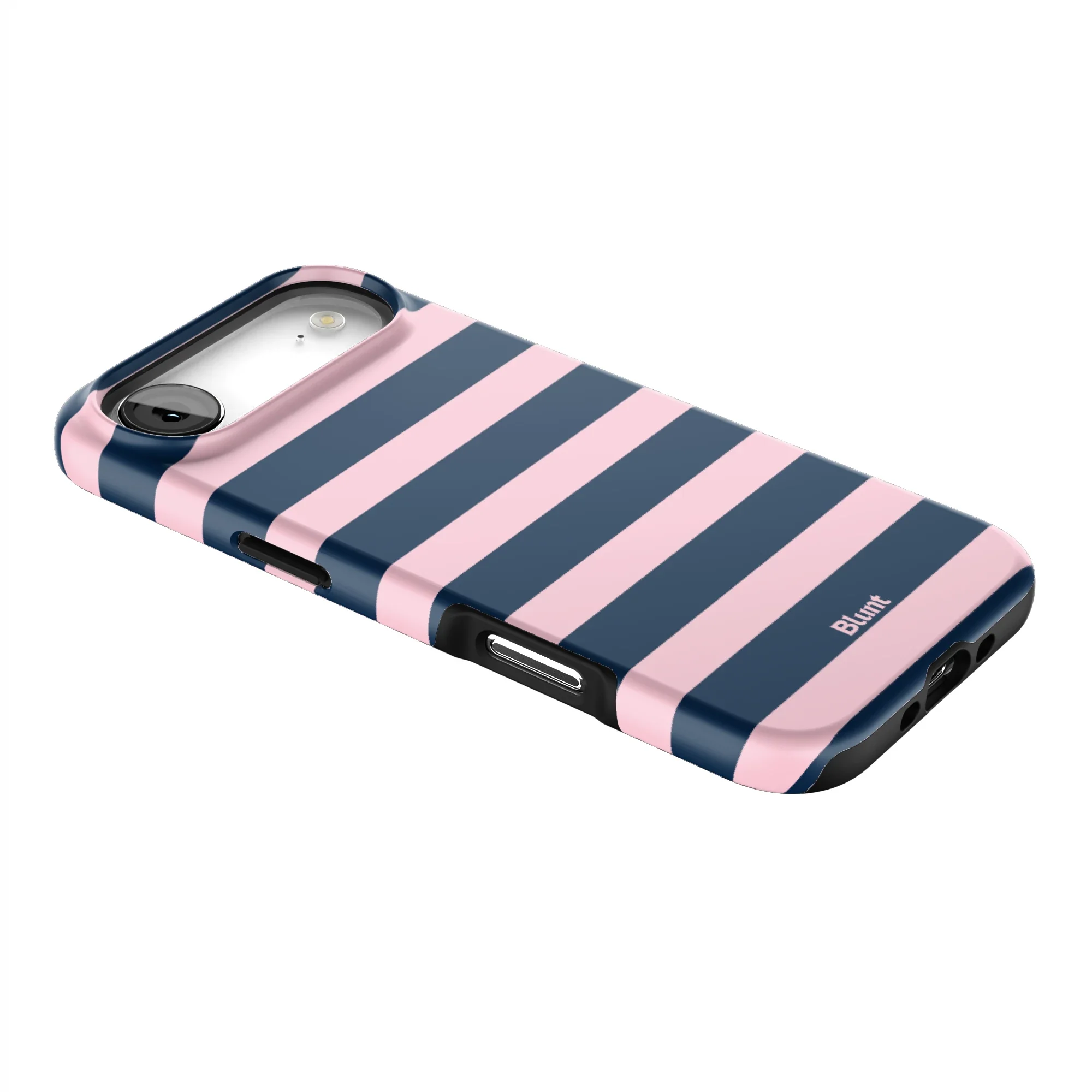 Blueberry Blush Stripe iPhone Case - Image 20