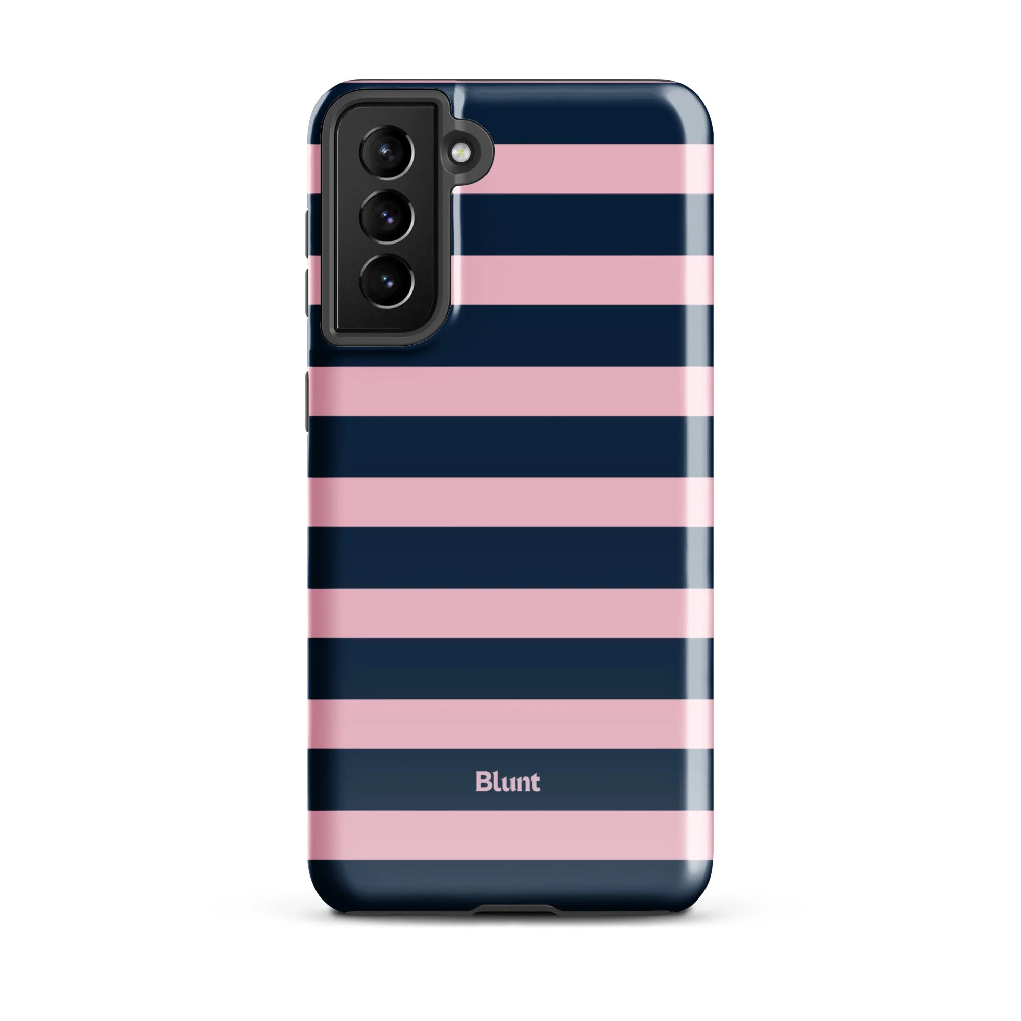 Blueberry Blush Stripe Samsung Case - Image 14