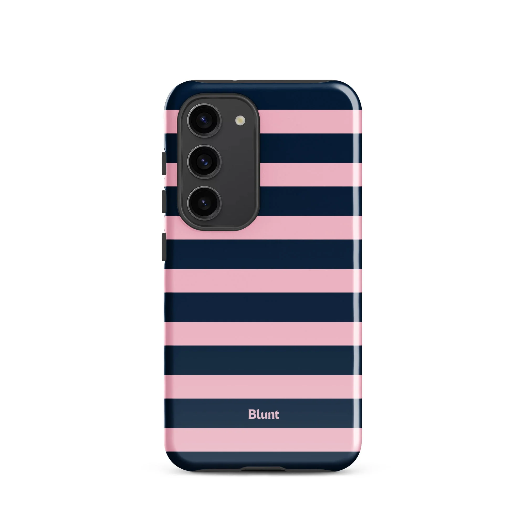 Blueberry Blush Stripe Samsung Case - Image 7