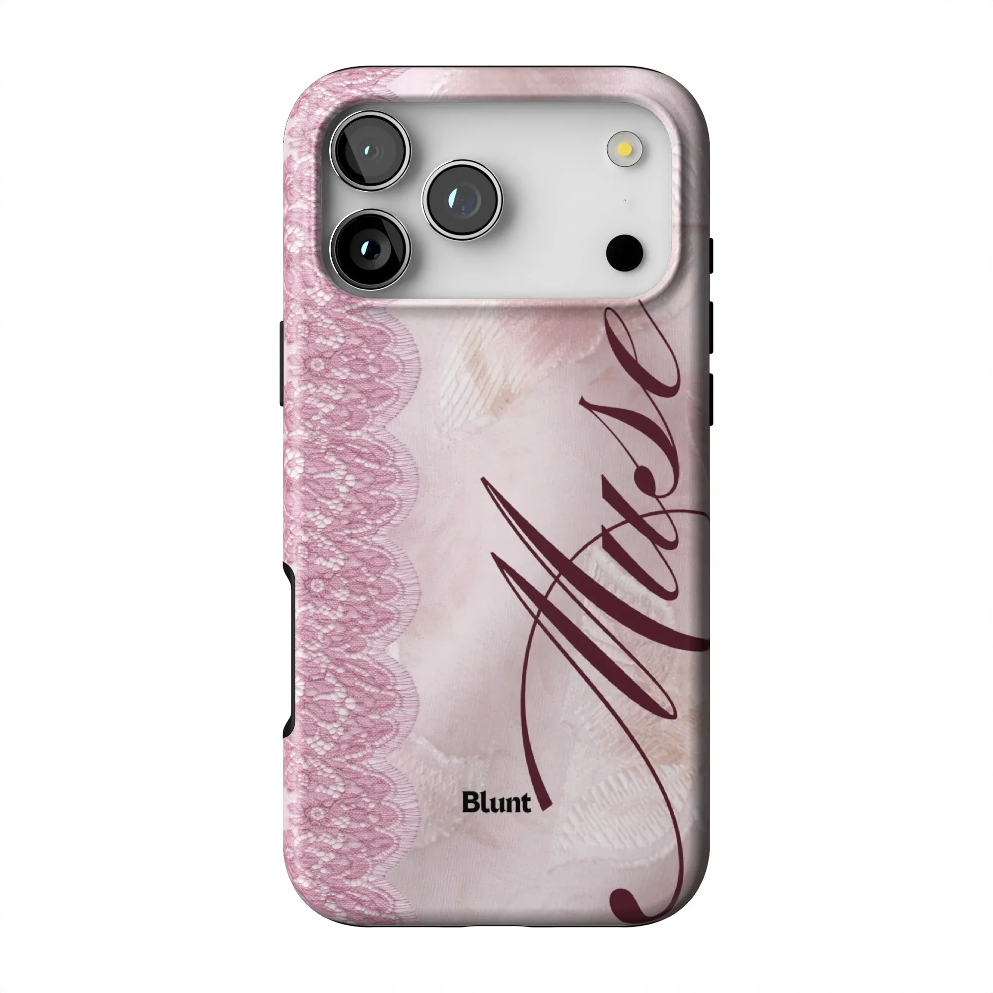 Blush Laced Muse iPhone Case - Image 3