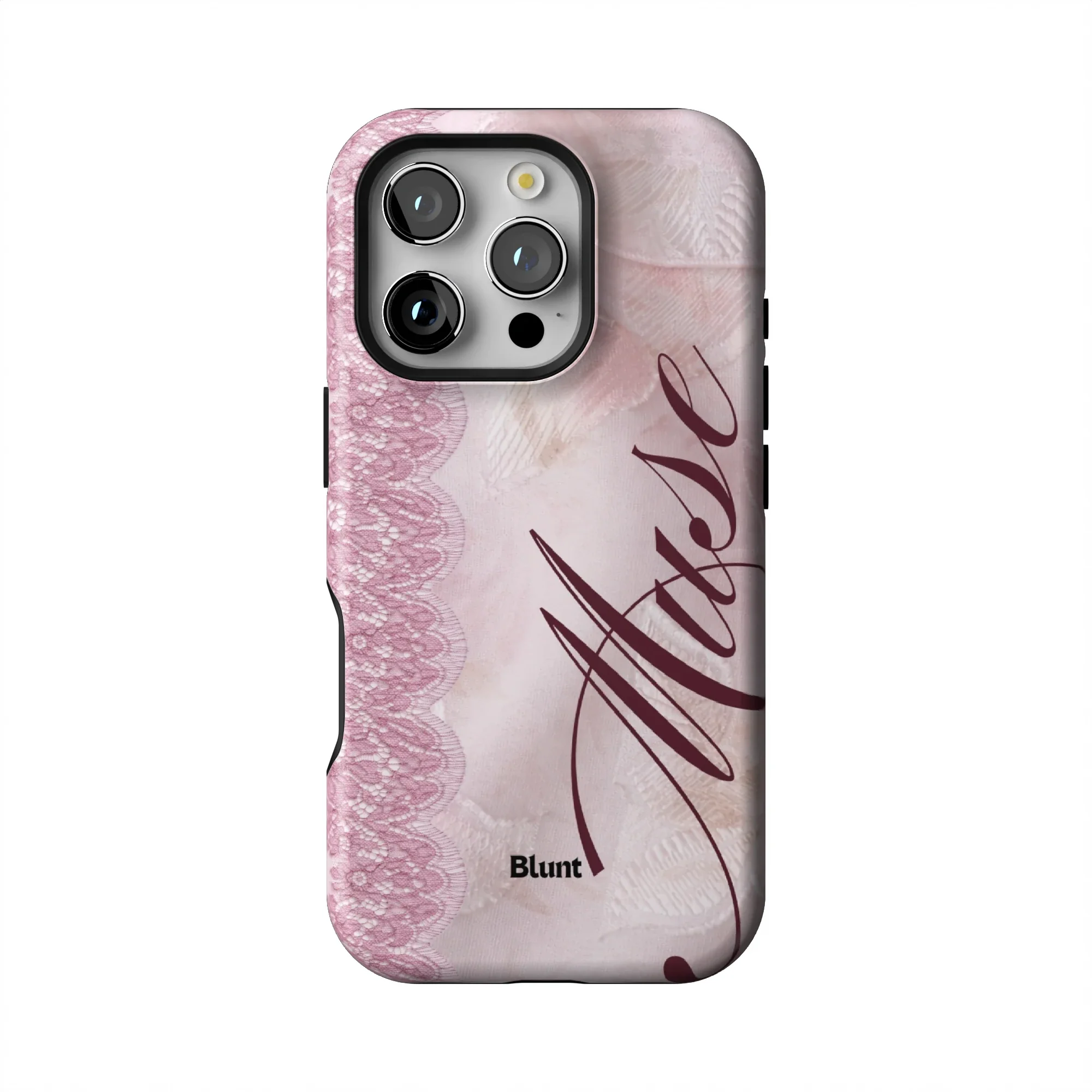 Blush Laced Muse iPhone Case - Image 6