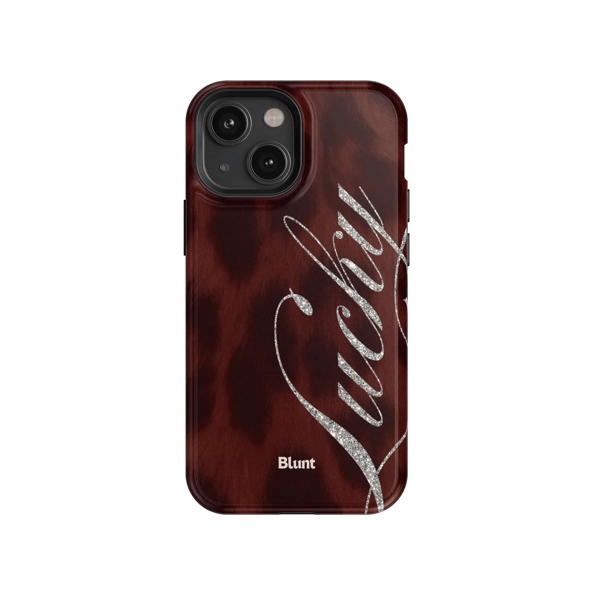 Brown Cheetah Lucky iPhone Case - Image 20
