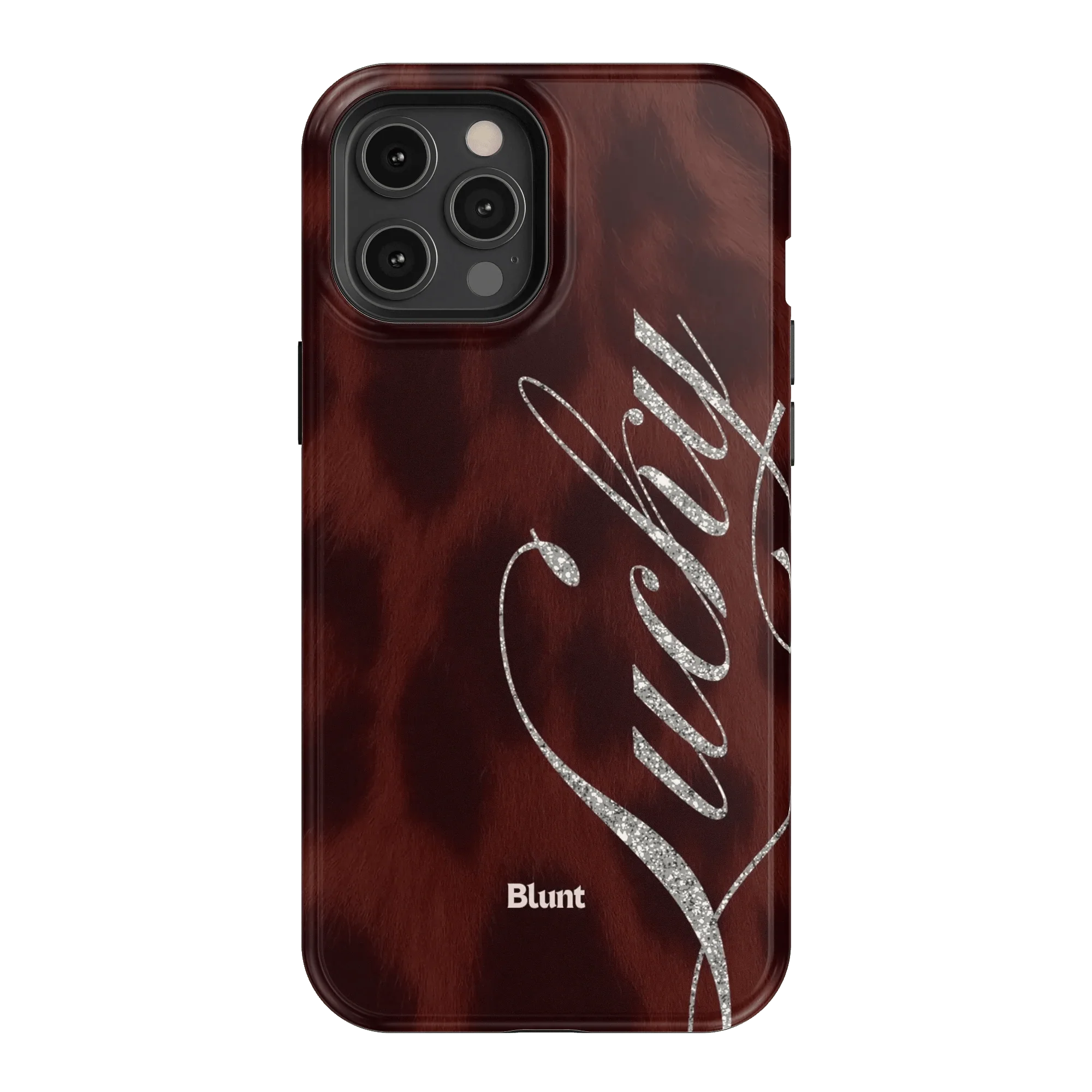 Brown Cheetah Lucky iPhone Case - Image 23