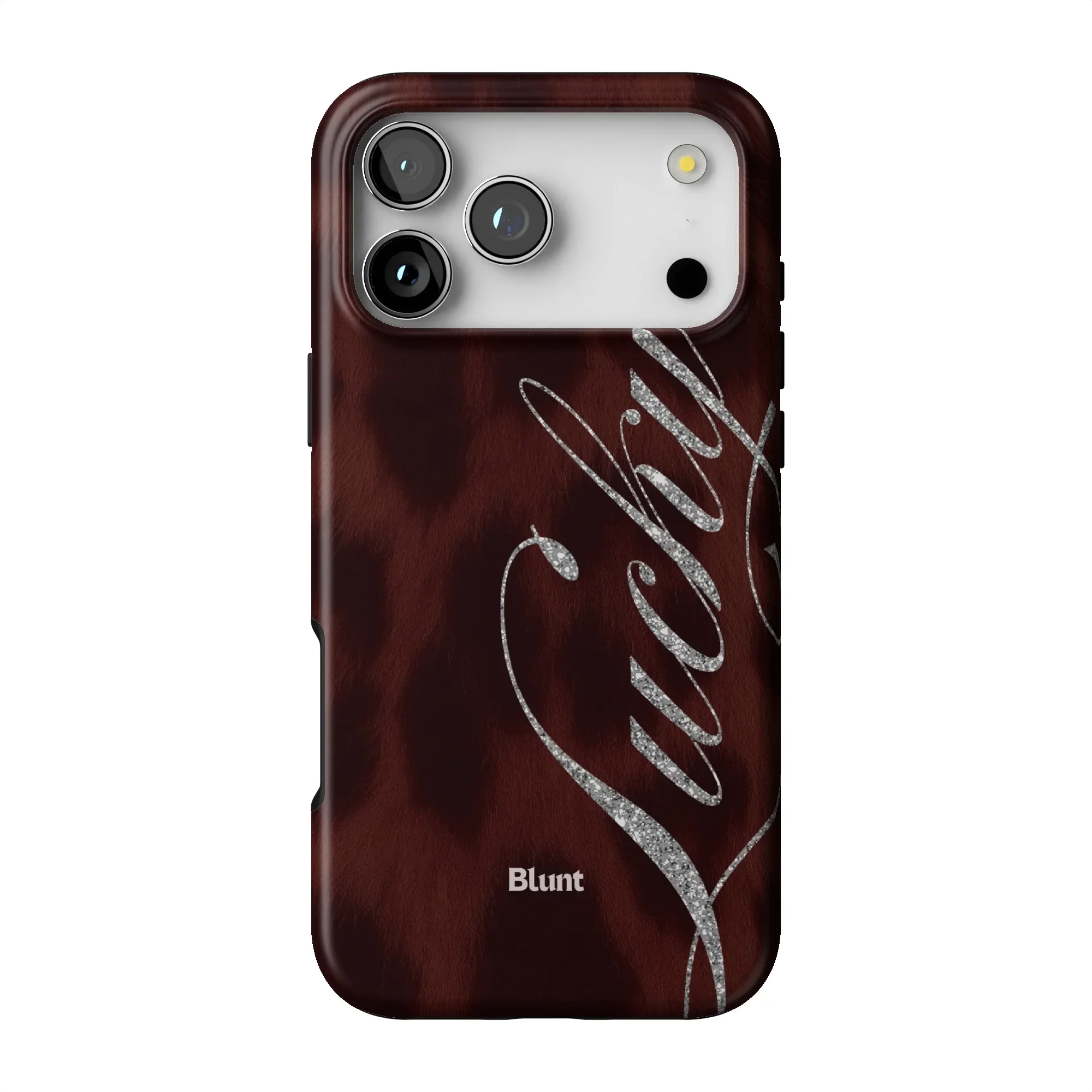 Brown Cheetah Lucky iPhone Case - Image 34