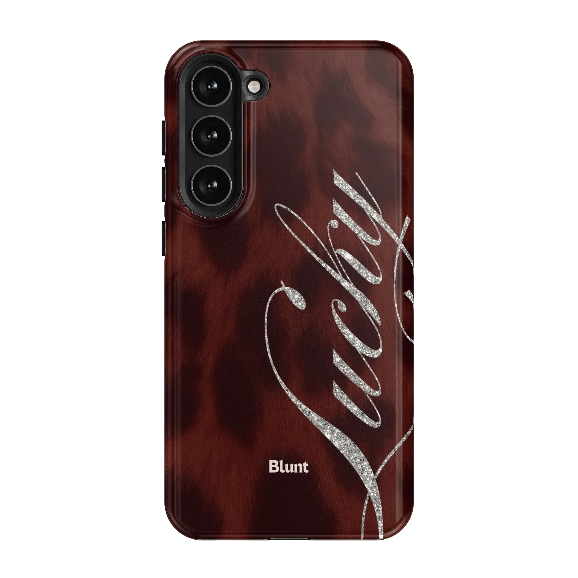Brown Cheetah Lucky Samsung Case - Image 8