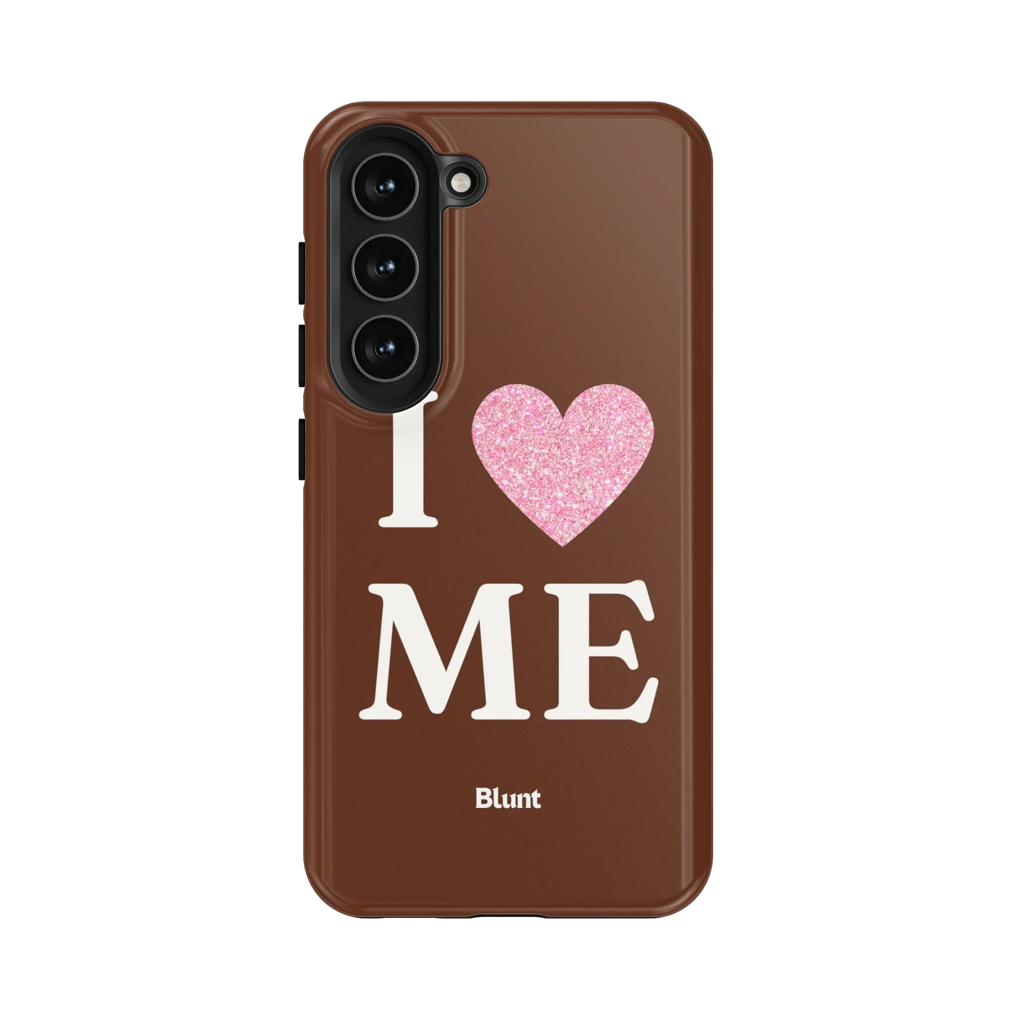 Brown I Love Me Samsung Case - Image 7