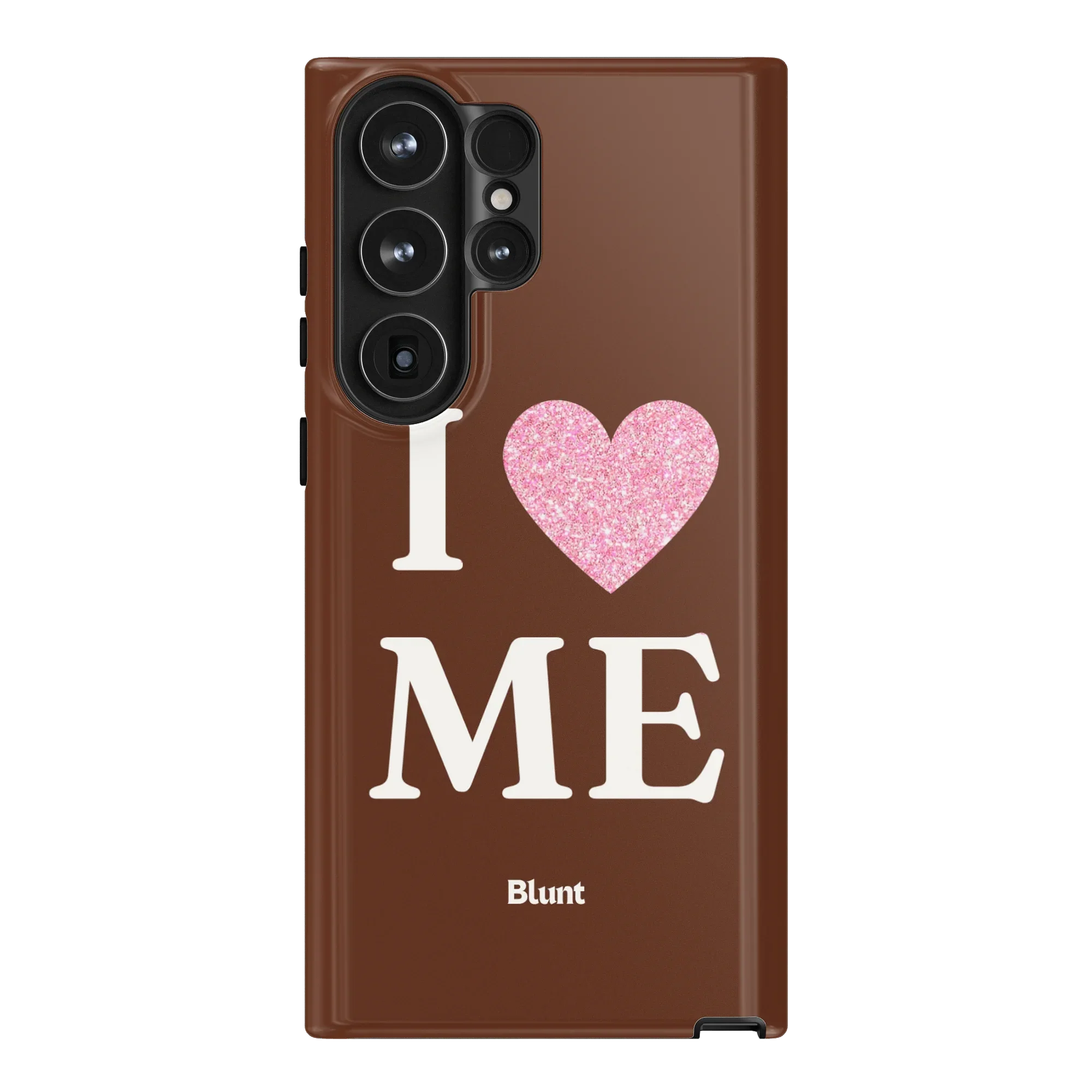 Brown I Love Me Samsung Case - Image 9