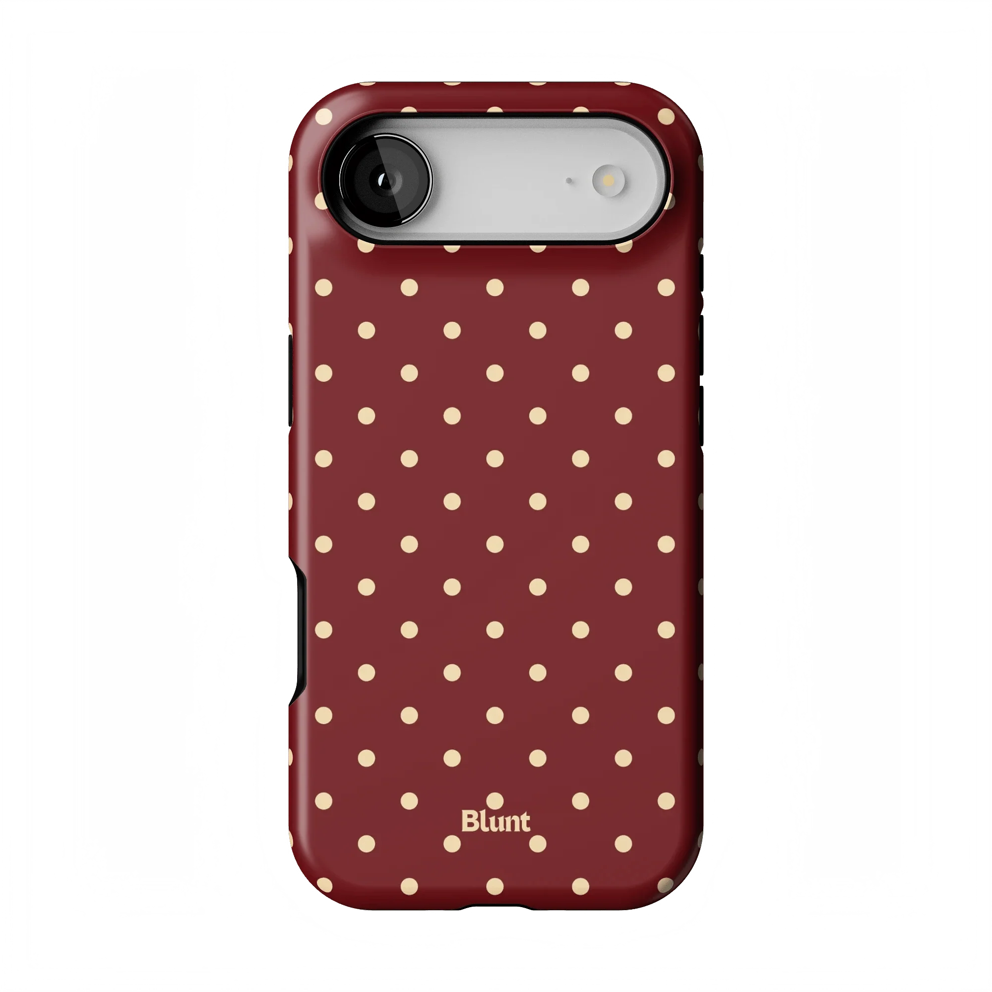 Burgundy Dot iPhone Case - Image 30