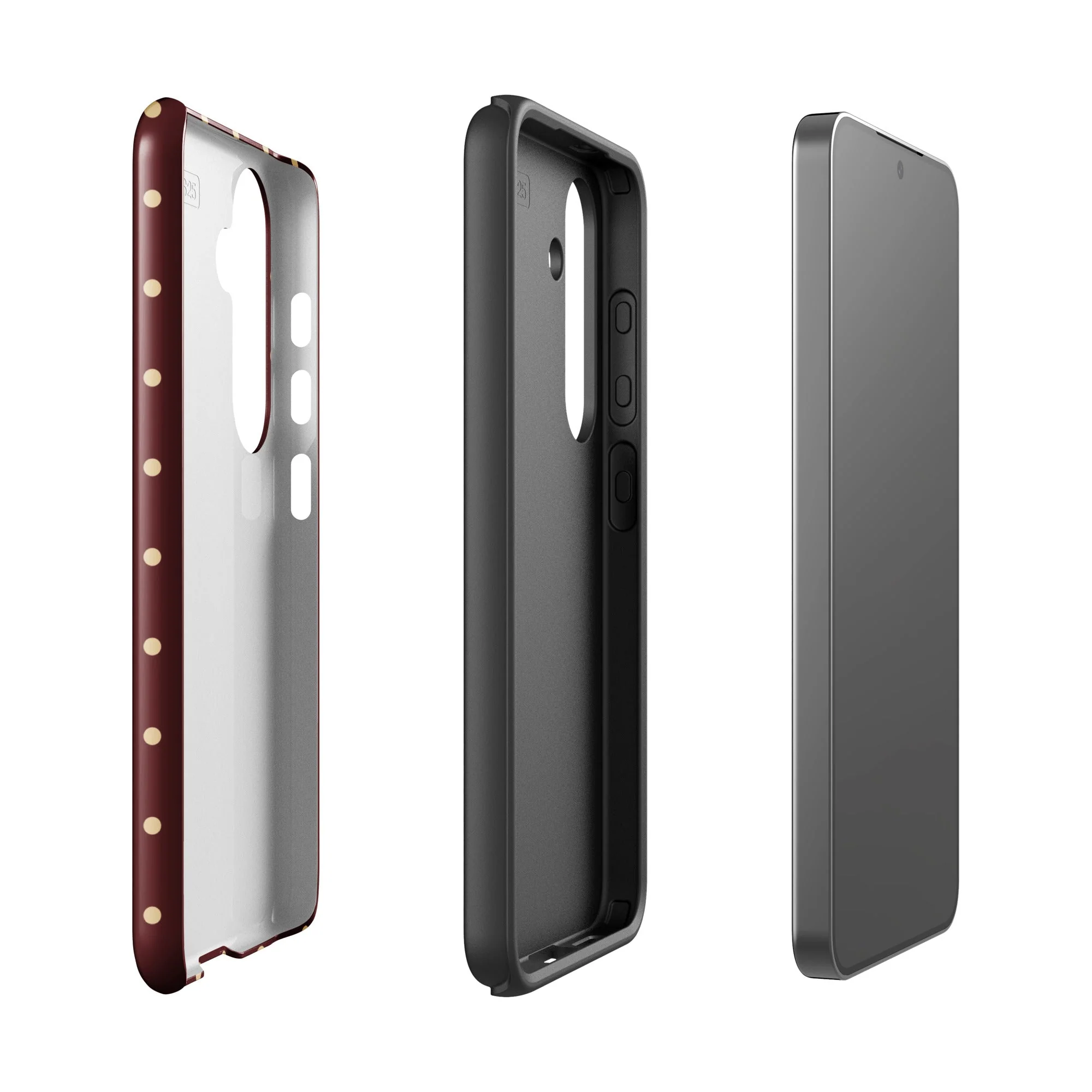 Burgundy Dot Samsung Case - Image 17