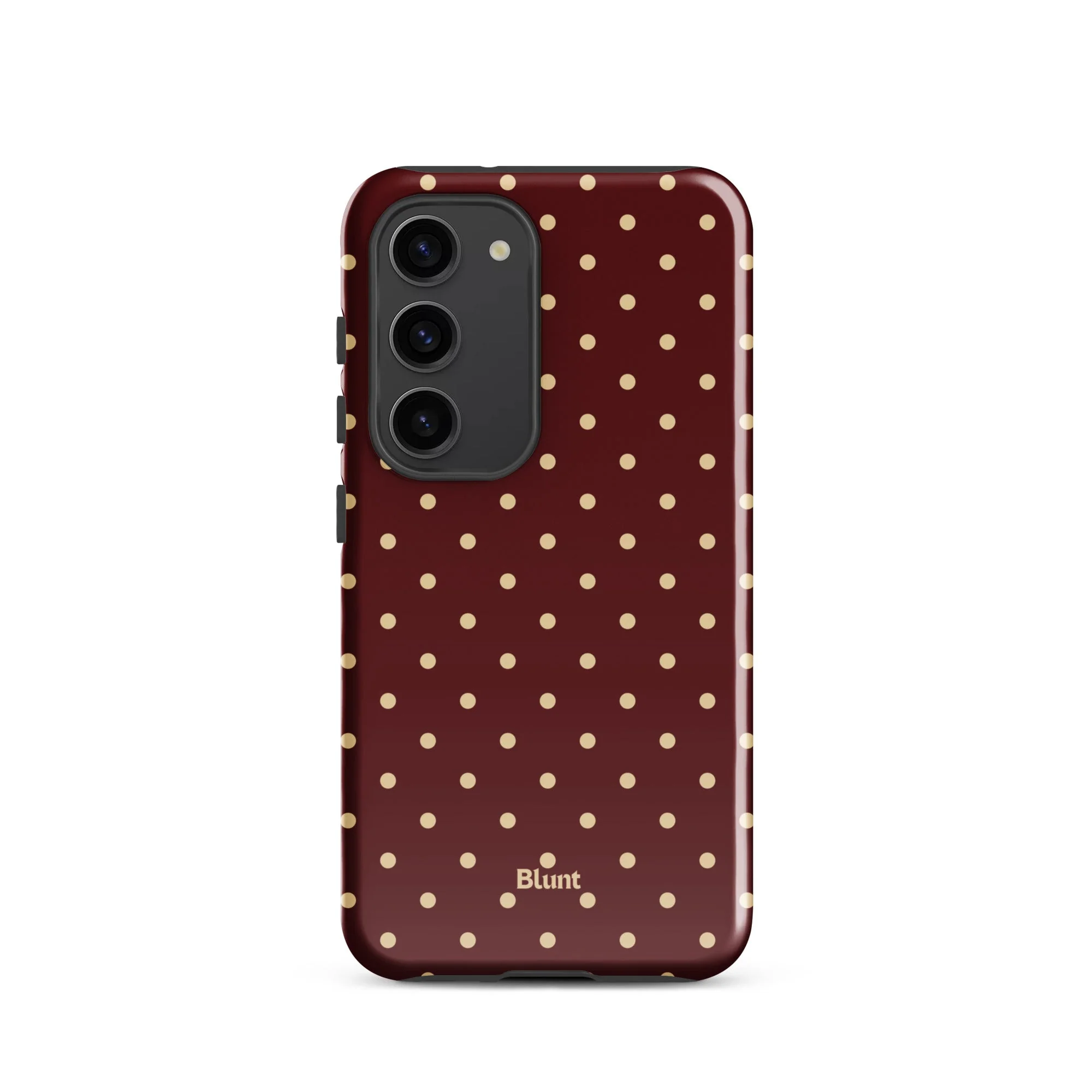 Burgundy Dot Samsung Case - Image 7