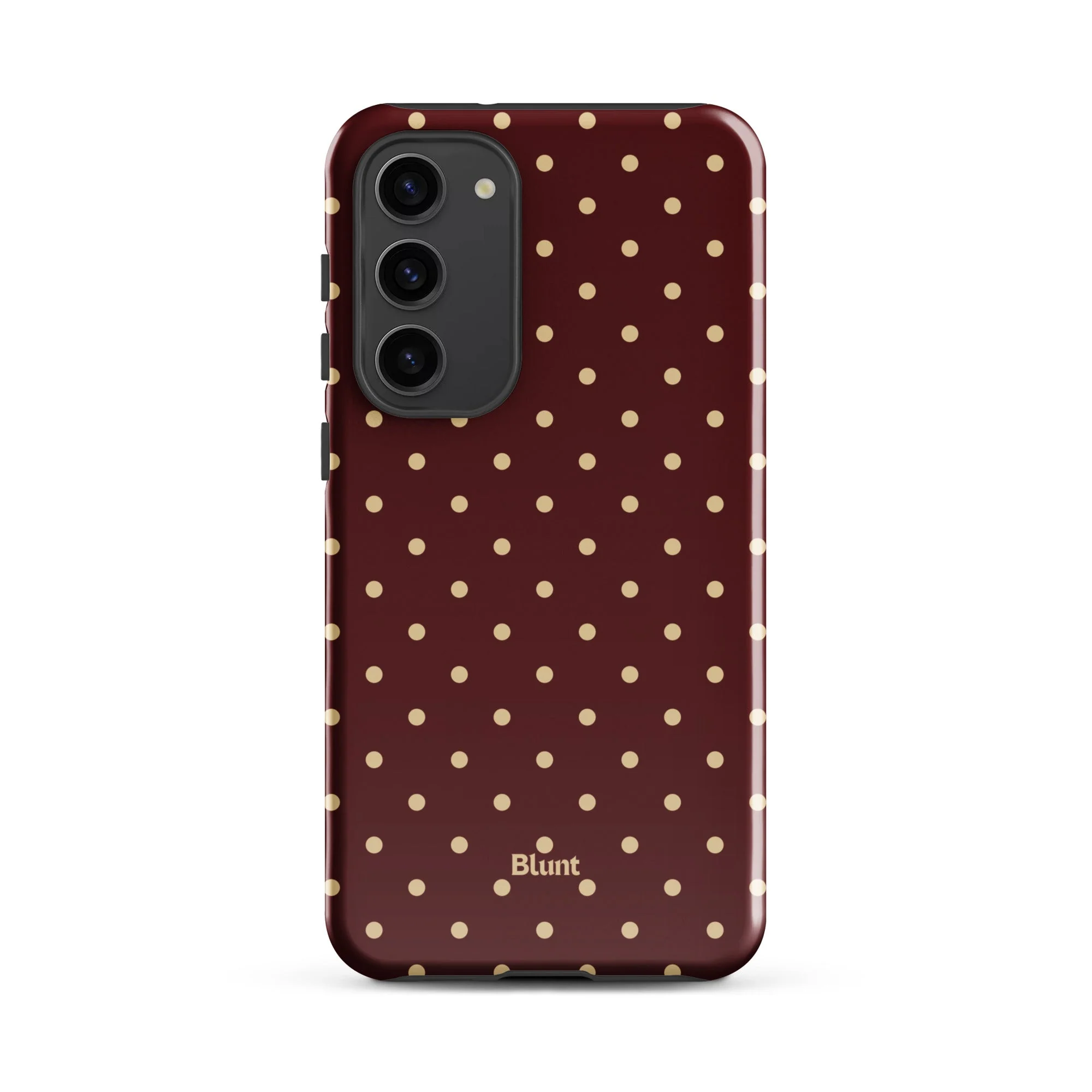 Burgundy Dot Samsung Case - Image 8