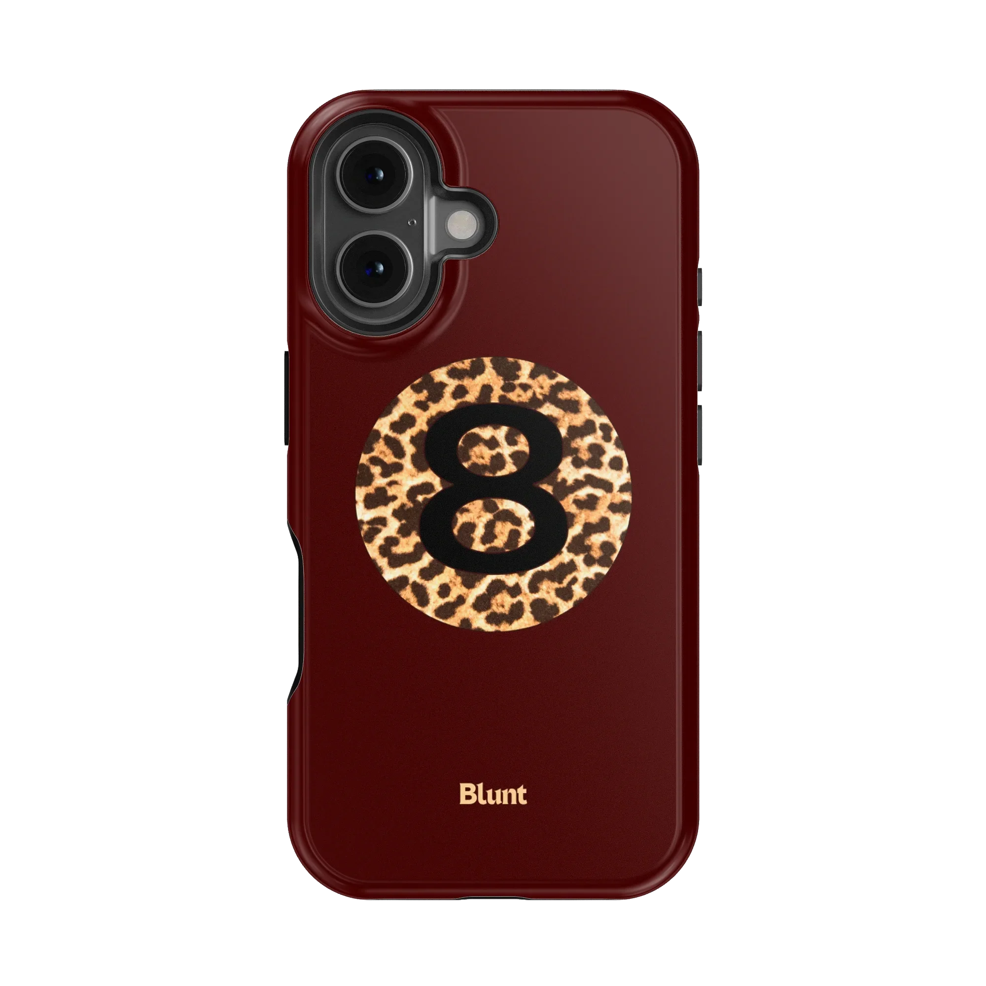 Burgundy Magic 8 iPhone Case - Image 5