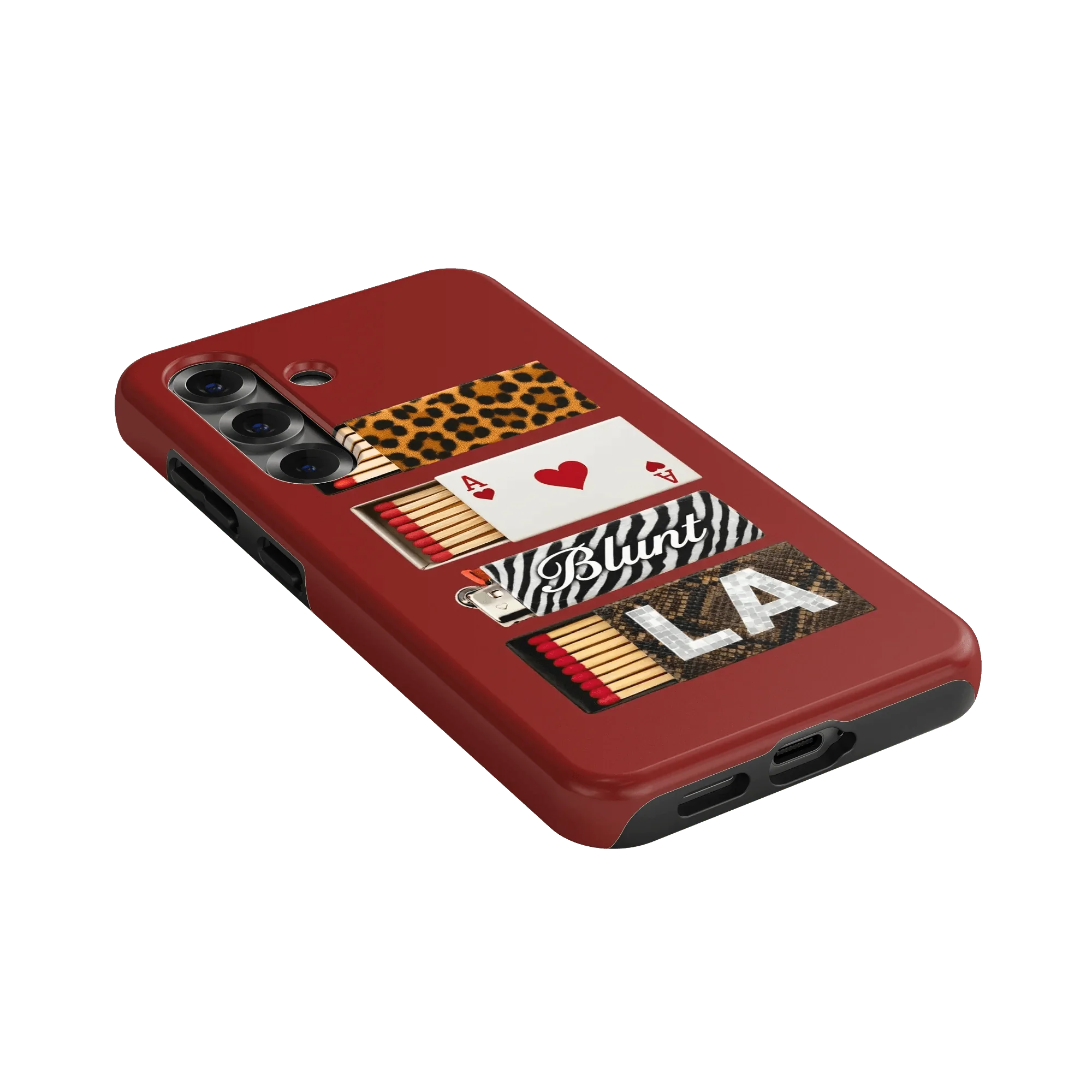 Burgundy Match Samsung Case - Image 13