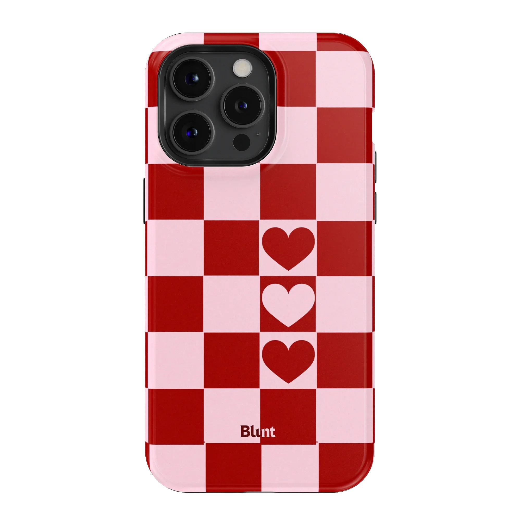 Checker Love iPhone Case - Image 11