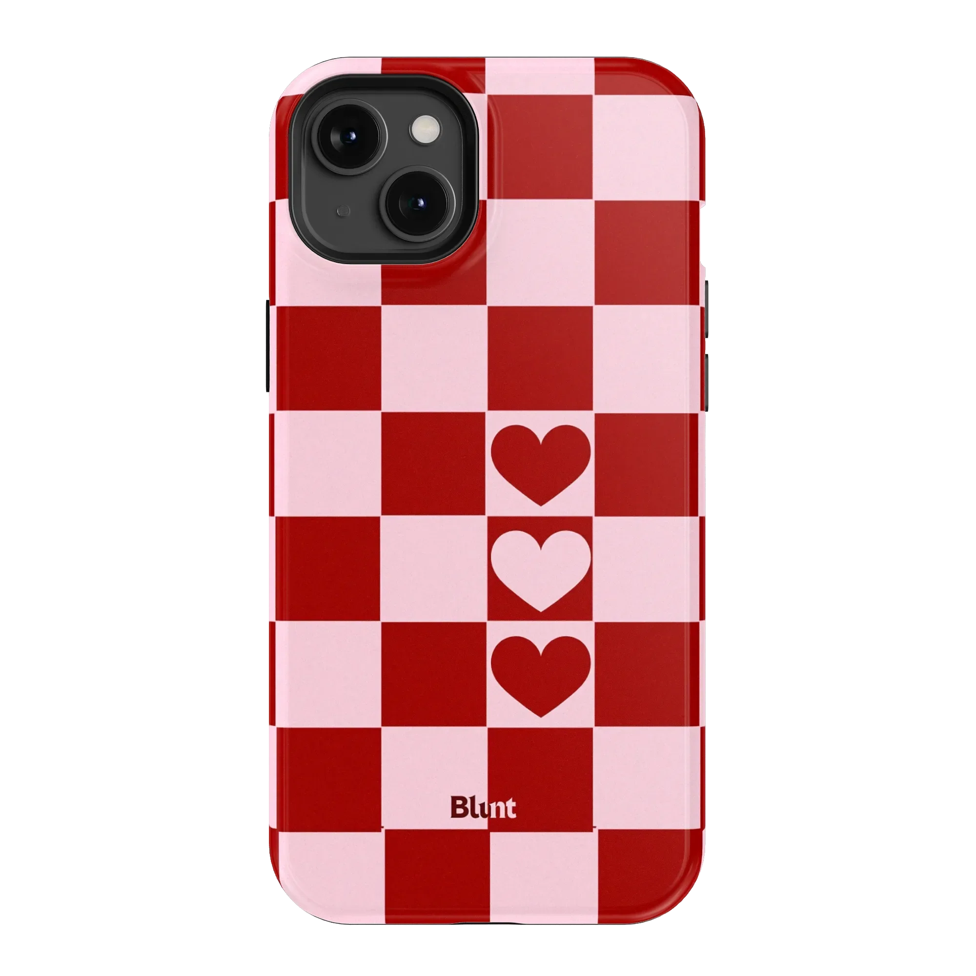 Checker Love iPhone Case - Image 12