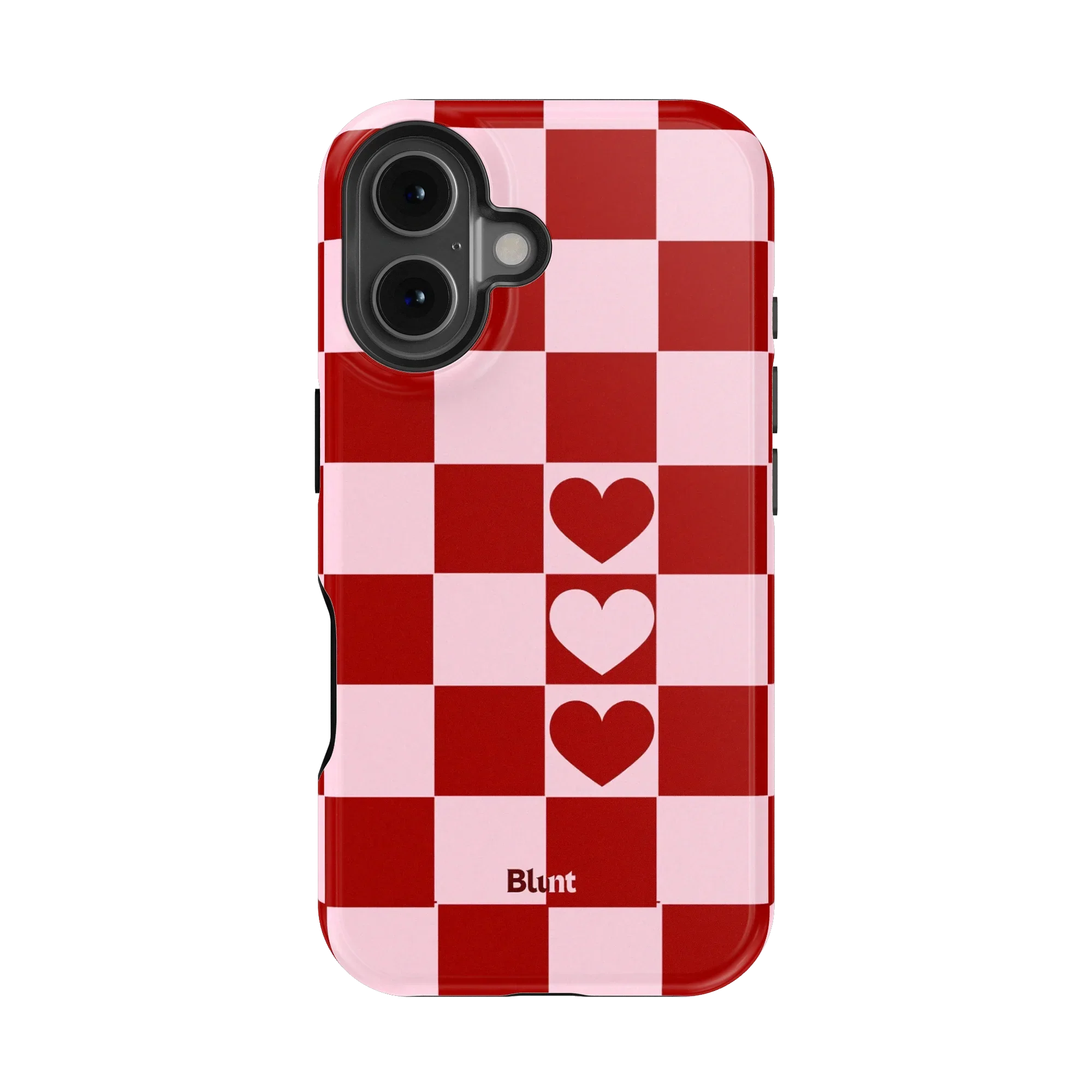 Checker Love iPhone Case - Image 5