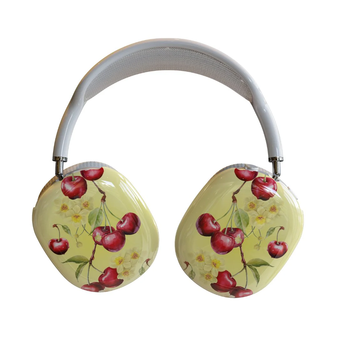 Cherry Charm Airpod Max Case