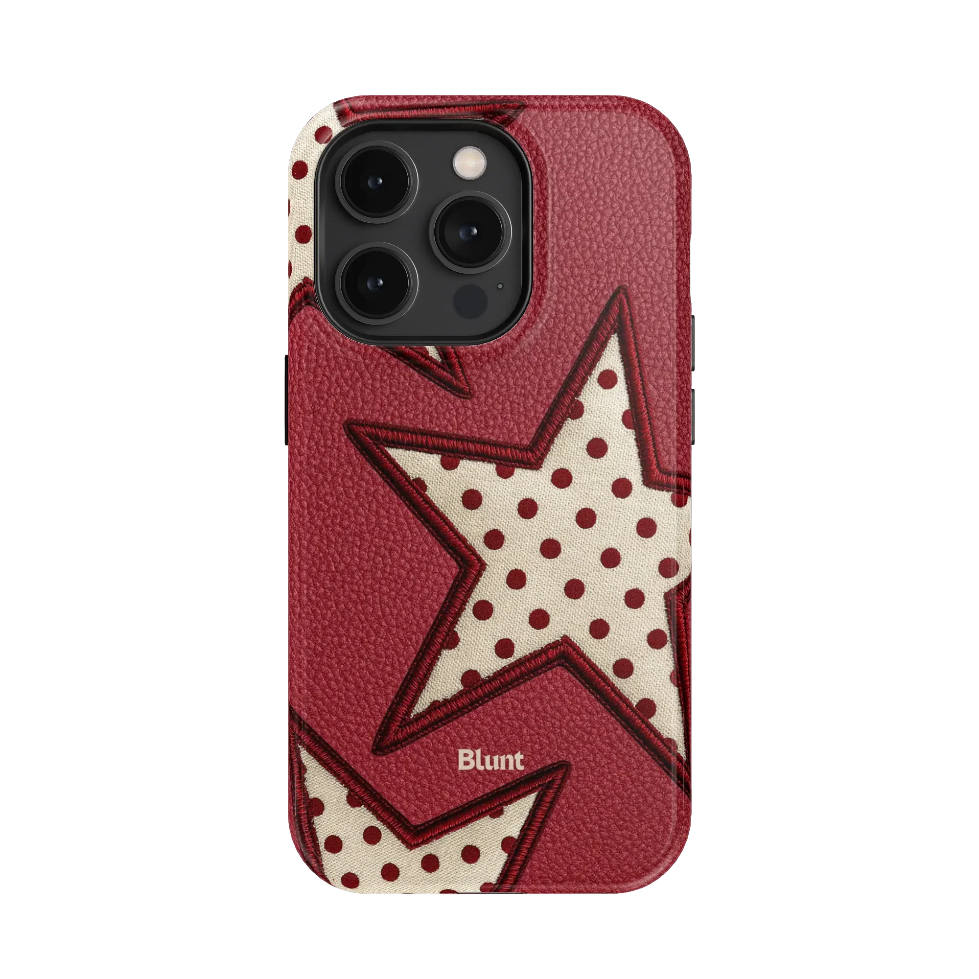 Cherry Polka Star iPhone Case - Image 14