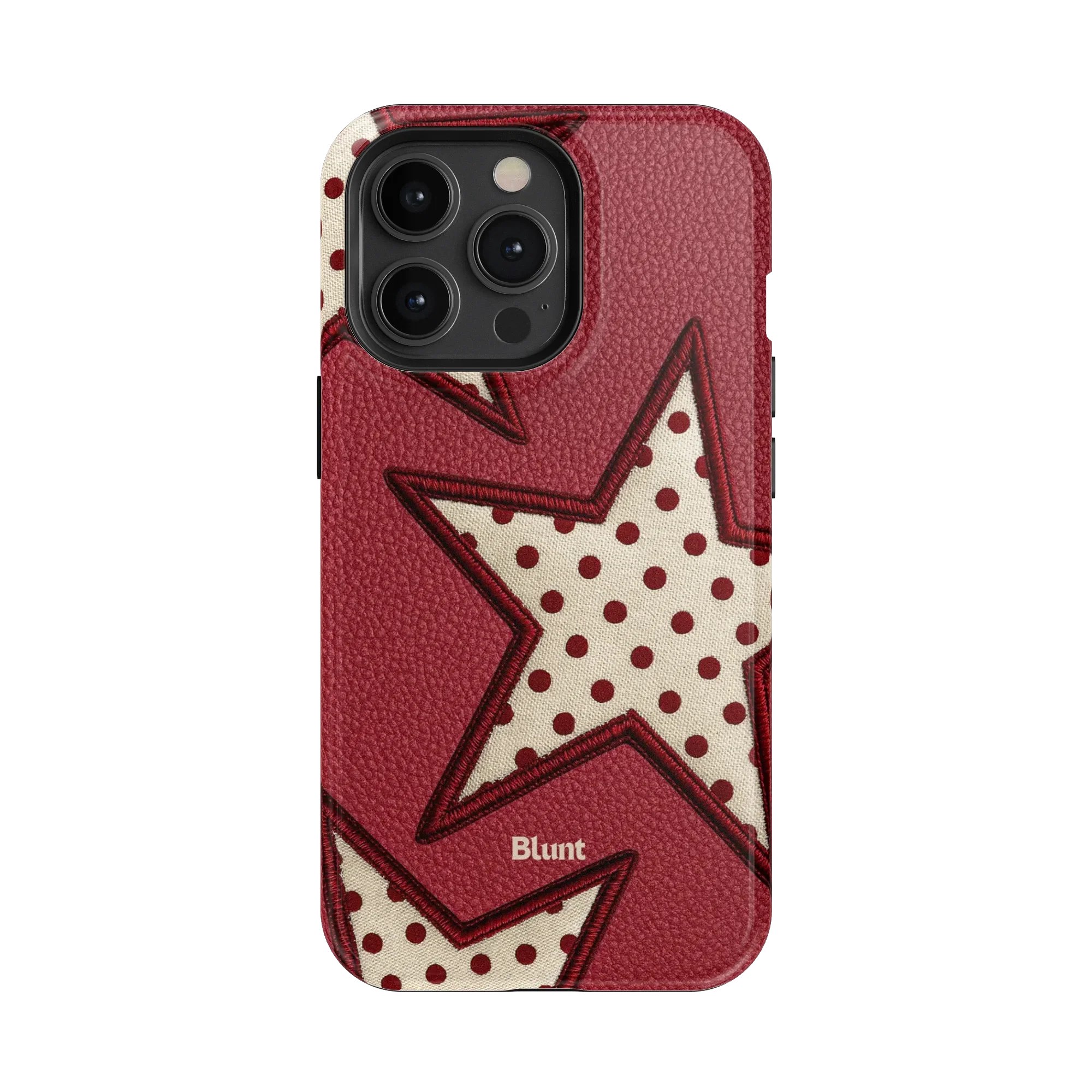 Cherry Polka Star iPhone Case - Image 18