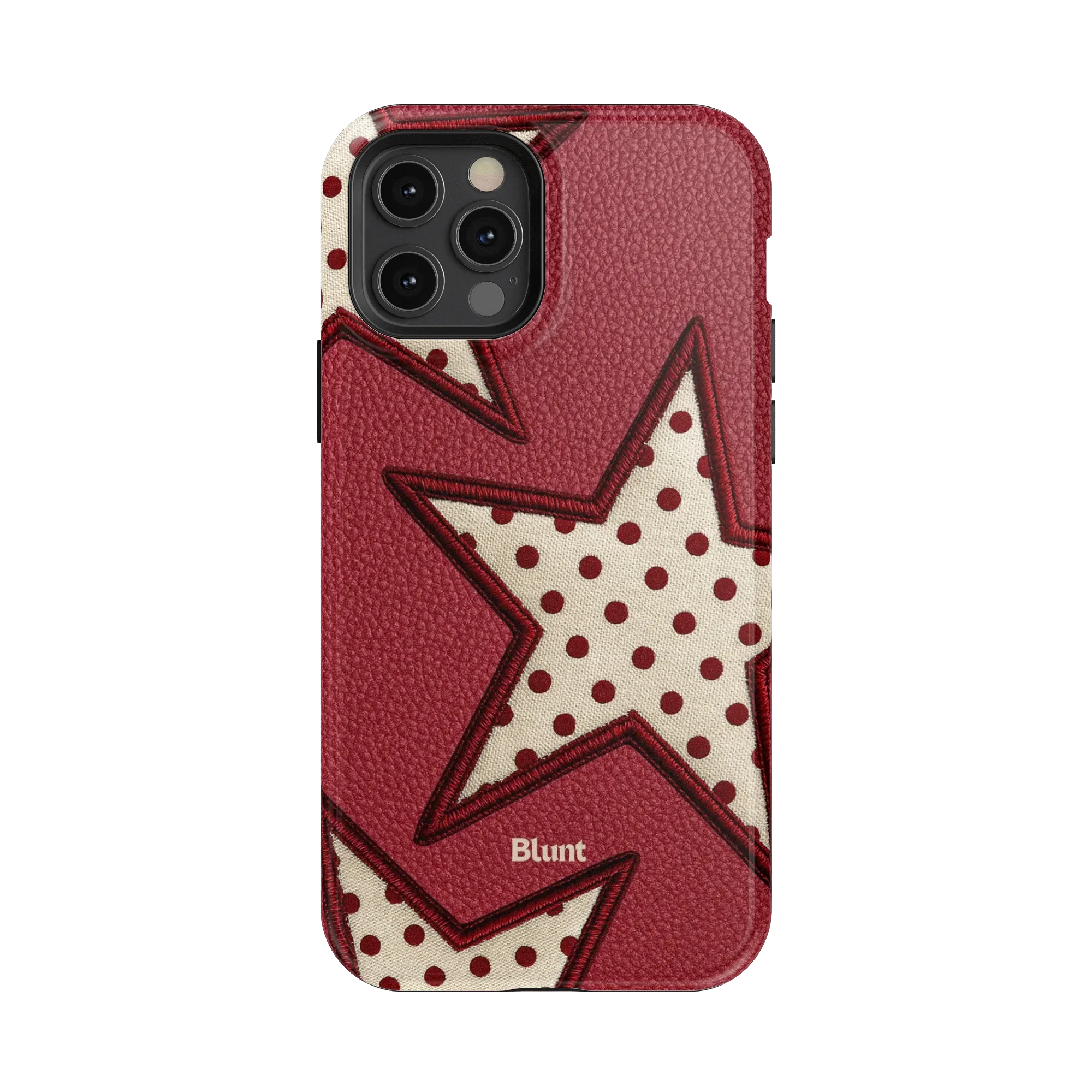 Cherry Polka Star iPhone Case - Image 22