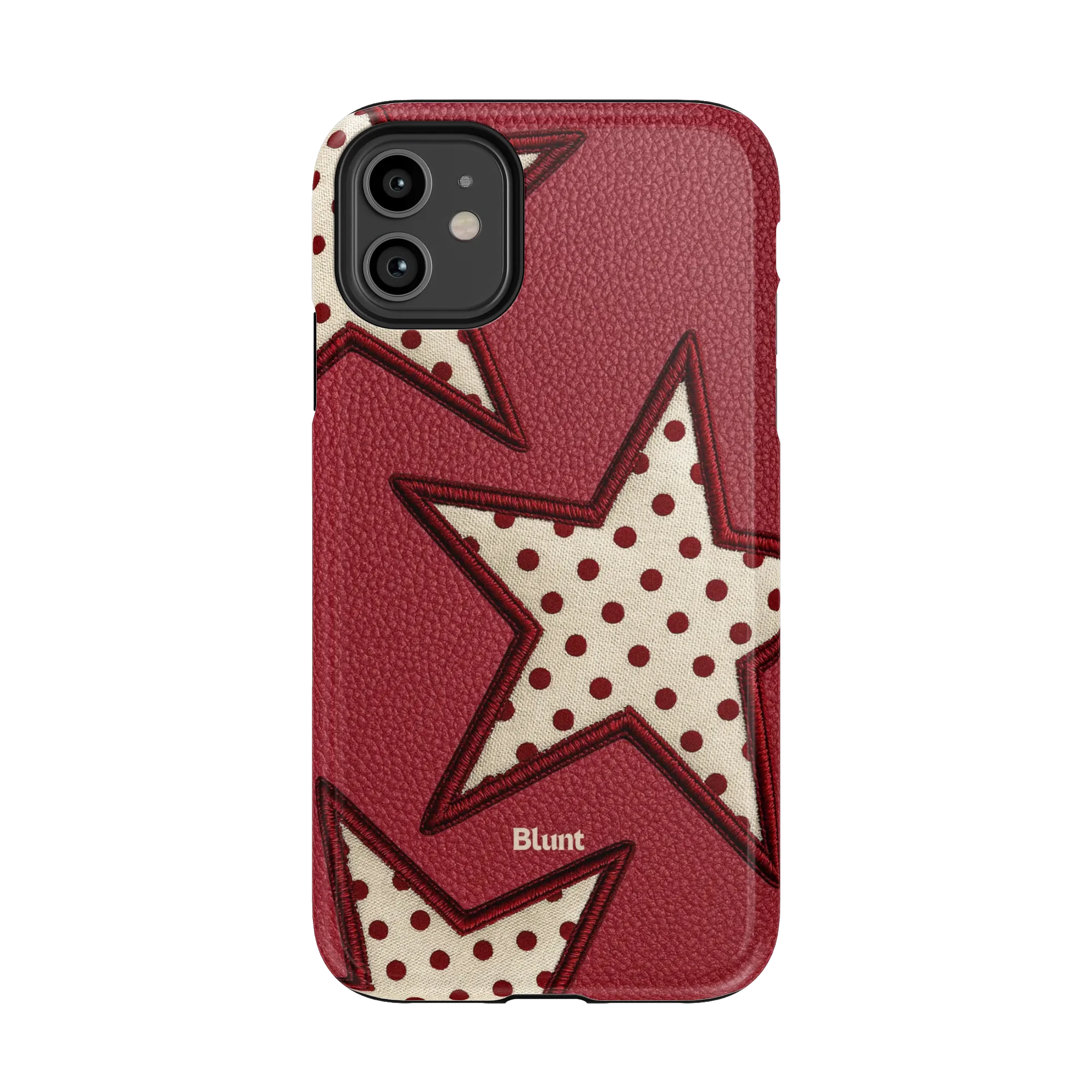 Cherry Polka Star iPhone Case - Image 25